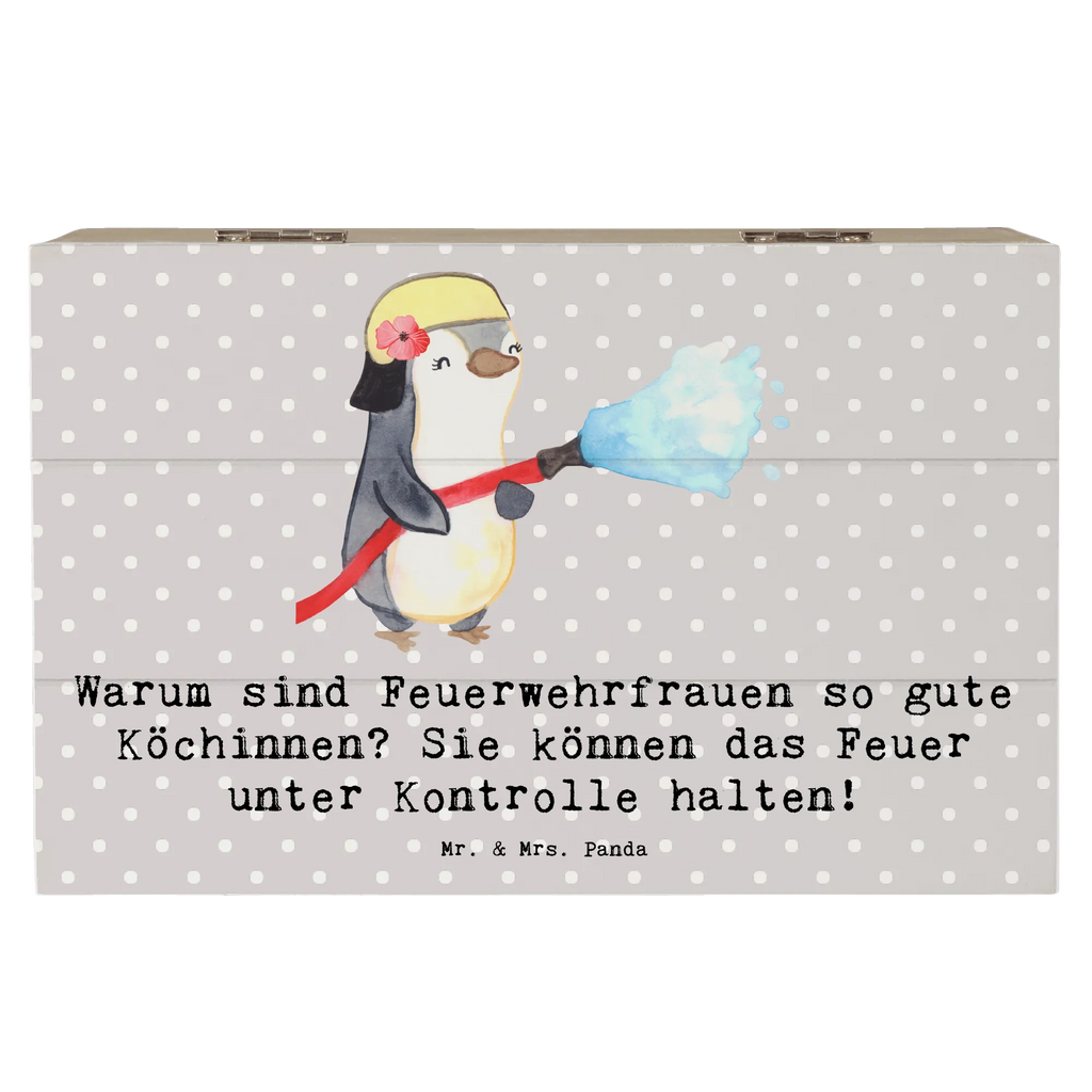 Holzkiste Feuerwehrfrau Köchin Schatzkiste, Holzkiste, Aufbewahrungsbox, Geschenkbox, XXL, Truhe, Dekokiste, Erinnerungskiste, Kiste, Schatulle, Geschenkdose, Erinnerungsbox, Beruf, Ausbildung, Jubiläum, Abschied, Rente, Kollege, Kollegin, Geschenk, Schenken, Arbeitskollege, Mitarbeiter, Firma, Danke, Dankeschön