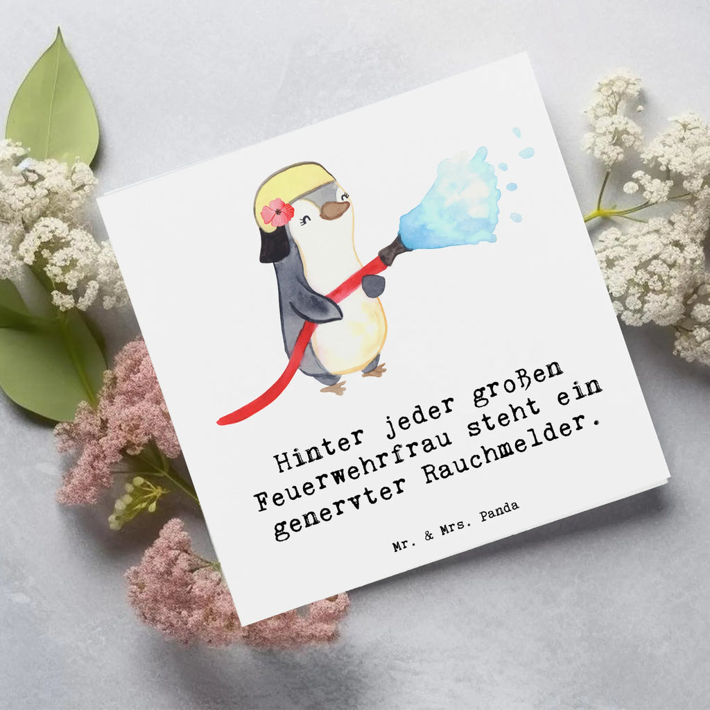 Deluxe Karte Feuerwehrfrau Humor Einladungskarte, Geburtstagskarte, Hochwertige Klappkarte, Klappkarte, Karte, Glückwunschkarte, Hochzeitskarte, Hochwertige Grußkarte, Grußkarte, Beruf, Ausbildung, Jubiläum, Abschied, Rente, Kollege, Kollegin, Geschenk, Schenken, Arbeitskollege, Mitarbeiter, Firma, Danke, Dankeschön