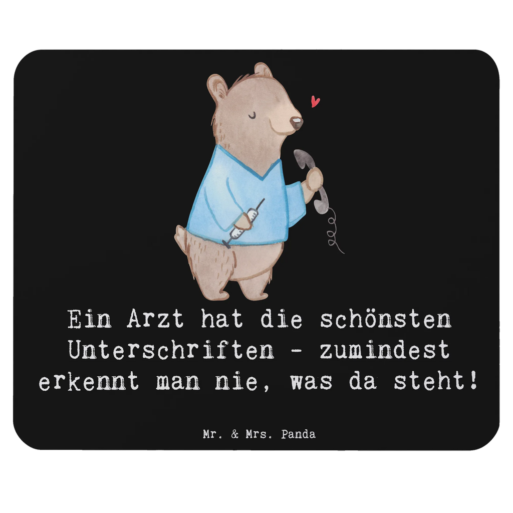 Mouse mat Ein Arzt hat die schönsten Unterschriften - zumindest erkennt man nie, was da steht! PC Zubehör, Arbeitszimmer, Mausunterlage, Computer zubehör, Einzigartiges Mauspad, Mousepad, Mauspad, Mauspad Büro, Designer Mauspad, Büroausstattung, Beruf, Ausbildung, Jubiläum, Abschied, Rente, Kollege, Kollegin, Geschenk, Schenken, Arbeitskollege, Mitarbeiter, Firma, Danke, Dankeschön