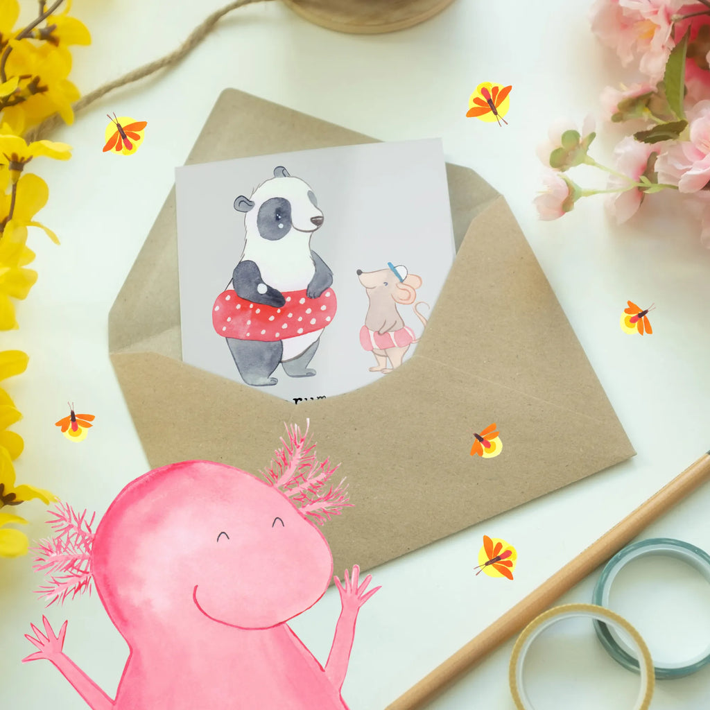 Grußkarte Entspannte Schwimmlehrer Hochzeitskarte, Geburtstagskarte, Einladungskarte, Ansichtskarten, Klappkarte, Glückwunschkarte, Karte, Grußkarte, Beruf, Ausbildung, Jubiläum, Abschied, Rente, Kollege, Kollegin, Geschenk, Schenken, Arbeitskollege, Mitarbeiter, Firma, Danke, Dankeschön