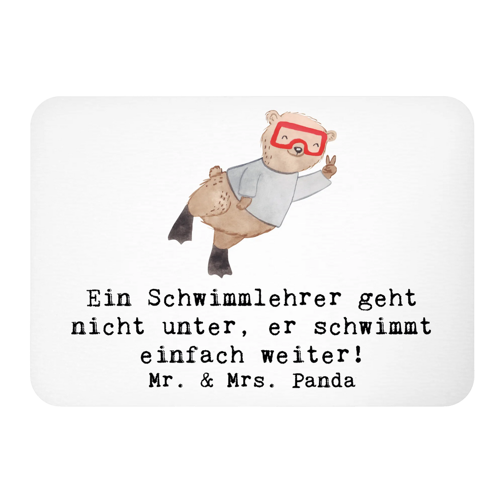 Magnet Ein Schwimmlehrer geht nicht unter, er schwimmt einfach weiter! Kühlschrank Dekoration, Whiteboard Magnet, Kühlschrankmagnet, Dekomagnet, Pinnwandmagnet, Souvenir Magnet, Notiz Magnet, Motivmagnete, Beruf, Ausbildung, Jubiläum, Abschied, Rente, Kollege, Kollegin, Geschenk, Schenken, Arbeitskollege, Mitarbeiter, Firma, Danke, Dankeschön