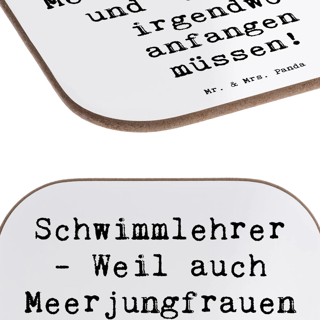Square coaster Saying Schwimmlehrer - Weil auch Meerjungfrauen und -männer irgendwo anfangen müssen! Glasuntersetzer, Korkuntersetzer, Getränkeuntersetzer, Untersetzer Holz, Untersetzer für Gläser, Bierdeckel, Untersetzer aus Holz, Untersetzer Gläser, Untersetzer Design, Tassen Untersetzer, Holzuntersetzer, Untersetzer, Beruf, Ausbildung, Jubiläum, Abschied, Rente, Kollege, Kollegin, Geschenk, Schenken, Arbeitskollege, Mitarbeiter, Firma, Danke, Dankeschön