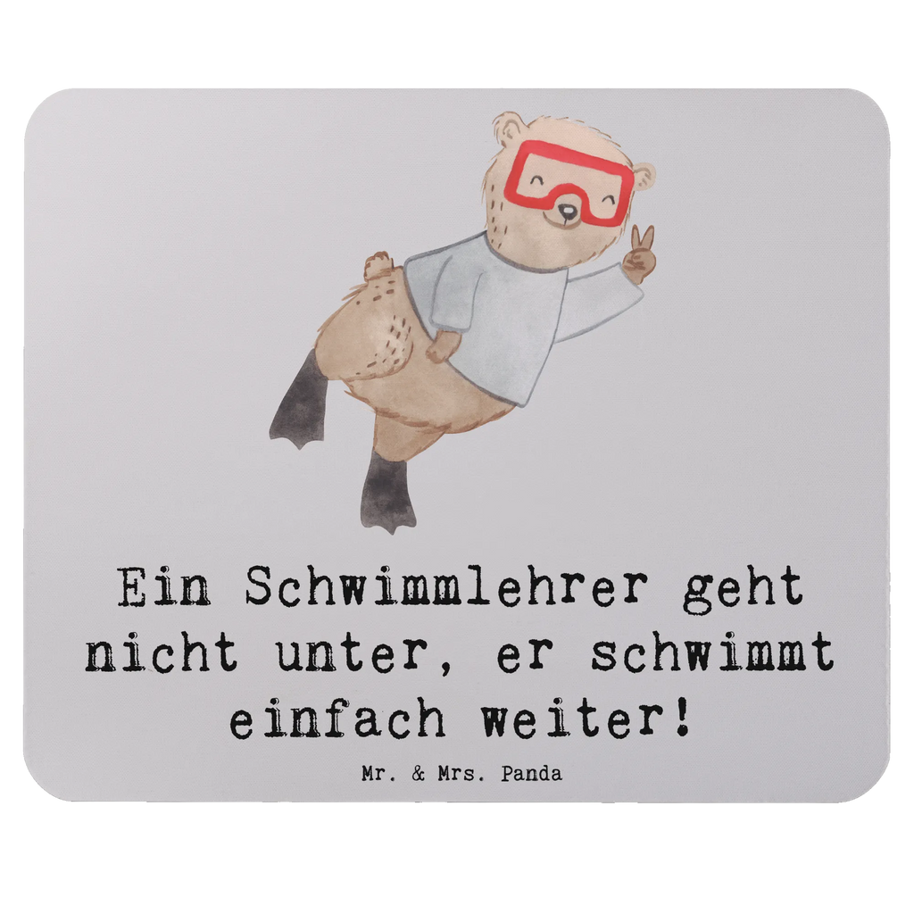 Mouse mat Ein Schwimmlehrer geht nicht unter, er schwimmt einfach weiter! Mousepad, Designer Mauspad, PC Zubehör, Büroausstattung, Mausunterlage, Arbeitszimmer, Mauspad, Einzigartiges Mauspad, Computer zubehör, Mauspad Büro, Beruf, Ausbildung, Jubiläum, Abschied, Rente, Kollege, Kollegin, Geschenk, Schenken, Arbeitskollege, Mitarbeiter, Firma, Danke, Dankeschön