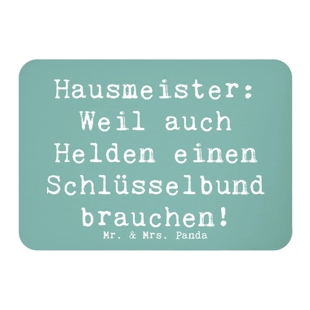 Magnet Spruch Hausmeister: Weil auch Helden einen Schlüsselbund brauchen! Motivmagnete, Kühlschrankmagnet, Dekomagnet, Kühlschrank Dekoration, Pinnwandmagnet, Whiteboard Magnet, Souvenir Magnet, Notiz Magnet, Beruf, Ausbildung, Jubiläum, Abschied, Rente, Kollege, Kollegin, Geschenk, Schenken, Arbeitskollege, Mitarbeiter, Firma, Danke, Dankeschön