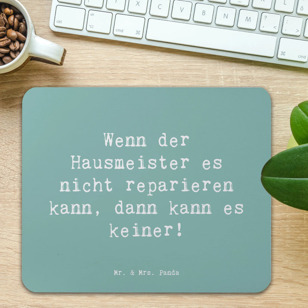 Mauspad Spruch Wenn der Hausmeister es nicht reparieren kann, dann kann es keiner! Mauspad, Einzigartiges Mauspad, Designer Mauspad, Mousepad, Arbeitszimmer, PC Zubehör, Büroausstattung, Computer zubehör, Mausunterlage, Mauspad Büro, Beruf, Ausbildung, Jubiläum, Abschied, Rente, Kollege, Kollegin, Geschenk, Schenken, Arbeitskollege, Mitarbeiter, Firma, Danke, Dankeschön