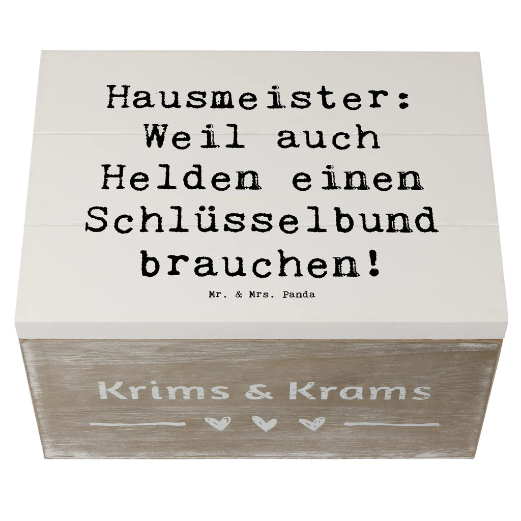 Wooden chest Saying Hausmeister: Weil auch Helden einen Schlüsselbund brauchen! kiste holz, Holzbox, holzkästchen, holztruhen, holzschatulle, aufbewahrungskiste mit deckel, Holztruhe, Holzkiste, Schatulle, Holzkiste mit Deckel, Aufbewahrungsbox, aufbewahrungskisten, truhe holz, Aufbewahrungskiste, Holzbox mit Deckel, holzschachtel, Holzboxen, Aufbewahrungsbox Holz, aufbewahrungstruhe, Box aus Holz, Holzkisten, Holz Aufbewahrungsbox, aufbewahrungsboxen, box holz, Aufbewahrungsbox aus Holz, Geschenk, Danke, Dankeschön, Schenken, Beruf, Ausbildung, Abschied, Rente, Kollege, Kollegin, Arbeitskollege, Mitarbeiter, Jubiläum, Firma