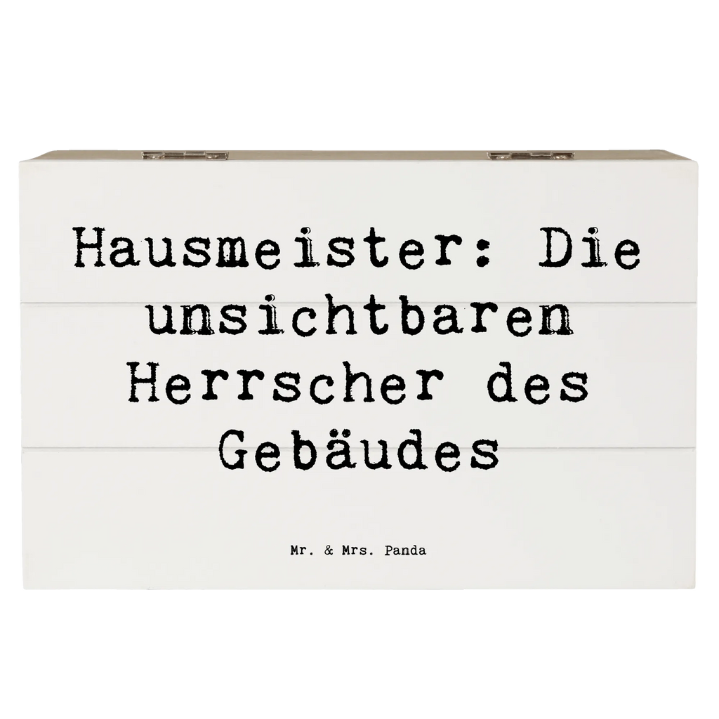 Wooden chest Saying Hausmeister: Die unsichtbaren Herrscher des Gebäudes Aufbewahrungsbox, Kiste, Truhe, Geschenkbox, Schatzkiste, Geschenkdose, Dekokiste, Schatulle, Erinnerungskiste, Erinnerungsbox, XXL, Holzkiste, Beruf, Ausbildung, Jubiläum, Abschied, Rente, Kollege, Kollegin, Geschenk, Schenken, Arbeitskollege, Mitarbeiter, Firma, Danke, Dankeschön