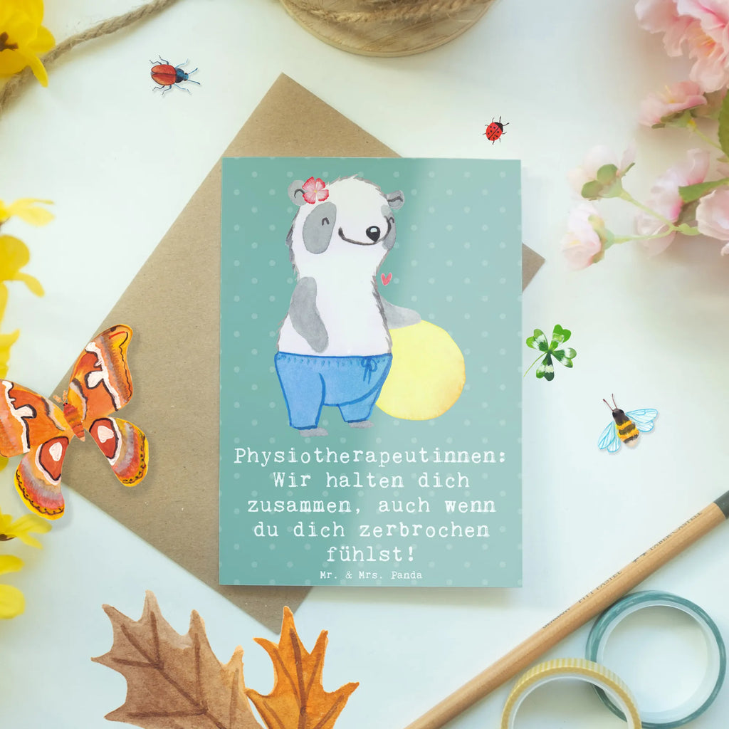 Grußkarte Physiotherapeutin Zusammenhalt Karte, Geburtstagskarte, Hochzeitskarte, Glückwunschkarte, Ansichtskarten, Einladungskarte, Klappkarte, Grußkarte, Beruf, Ausbildung, Jubiläum, Abschied, Rente, Kollege, Kollegin, Geschenk, Schenken, Arbeitskollege, Mitarbeiter, Firma, Danke, Dankeschön