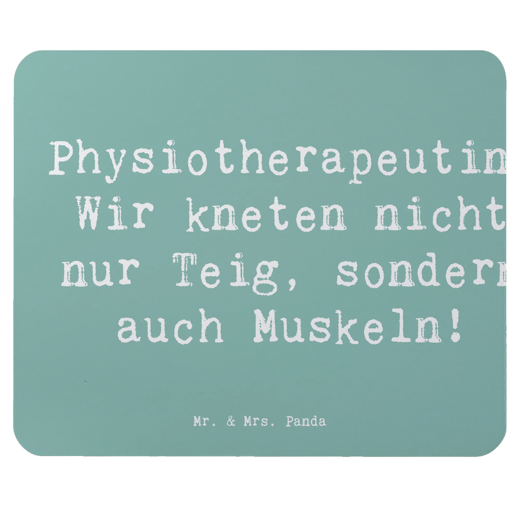 Mouse mat Saying Physiotherapeutin: Wir kneten nicht nur Teig, sondern auch Muskeln! Mousepad, Einzigartiges Mauspad, Mausunterlage, Mauspad, PC Zubehör, Computer zubehör, Büroausstattung, Mauspad Büro, Designer Mauspad, Arbeitszimmer, Beruf, Ausbildung, Jubiläum, Abschied, Rente, Kollege, Kollegin, Geschenk, Schenken, Arbeitskollege, Mitarbeiter, Firma, Danke, Dankeschön