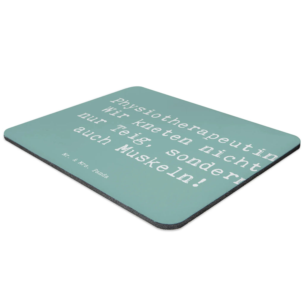 Mouse mat Saying Physiotherapeutin: Wir kneten nicht nur Teig, sondern auch Muskeln! Mousepad, Einzigartiges Mauspad, Mausunterlage, Mauspad, PC Zubehör, Computer zubehör, Büroausstattung, Mauspad Büro, Designer Mauspad, Arbeitszimmer, Beruf, Ausbildung, Jubiläum, Abschied, Rente, Kollege, Kollegin, Geschenk, Schenken, Arbeitskollege, Mitarbeiter, Firma, Danke, Dankeschön