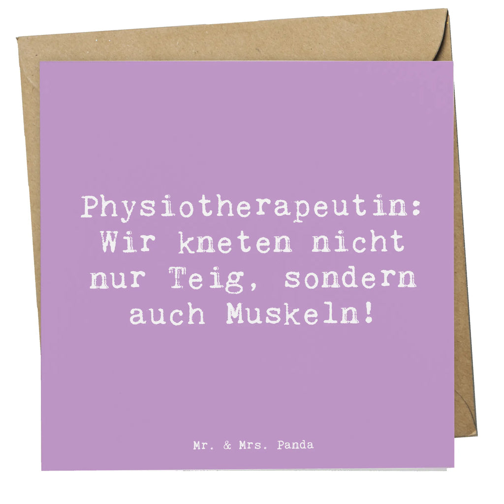 Deluxe Karte Spruch Physiotherapeutin Humor Hochwertige Grußkarte, Glückwunschkarte, Karte, Grußkarte, Klappkarte, Geburtstagskarte, Hochzeitskarte, Hochwertige Klappkarte, Einladungskarte, Beruf, Ausbildung, Jubiläum, Abschied, Rente, Kollege, Kollegin, Geschenk, Schenken, Arbeitskollege, Mitarbeiter, Firma, Danke, Dankeschön