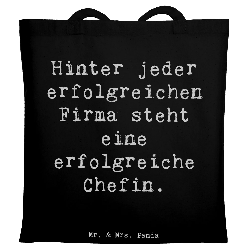 Tragetasche Spruch Hinter jeder erfolgreichen Firma steht eine erfolgreiche Chefin. Umhängetasche, Jutebeutel, Tragetasche, Einkaufstüte, Tasche, Einkaufstasche, Shopper, Stoffbeutel, Beutel, Beuteltasche, Schultertasche, Strandtasche, Stofftasche, Badetasche, Jutetasche, Laptoptasche, Beruf, Ausbildung, Jubiläum, Abschied, Rente, Kollege, Kollegin, Geschenk, Schenken, Arbeitskollege, Mitarbeiter, Firma, Danke, Dankeschön