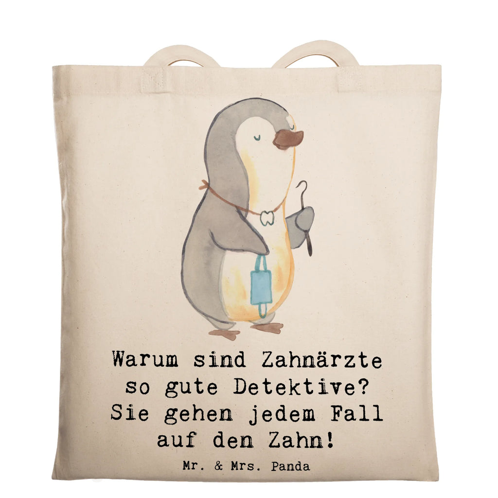 Tote bag Warum sind Zahnärzte so gute Detektive? Sie gehen jedem Fall auf den Zahn! Beutel, Jutebeutel, Einkaufstasche, Jutetasche, Shopper, Stoffbeutel, Badetasche, Laptoptasche, Tasche, Einkaufstüte, Tragetasche, Strandtasche, Schultertasche, Umhängetasche, Stofftasche, Beuteltasche, Beruf, Ausbildung, Jubiläum, Abschied, Rente, Kollege, Kollegin, Geschenk, Schenken, Arbeitskollege, Mitarbeiter, Firma, Danke, Dankeschön