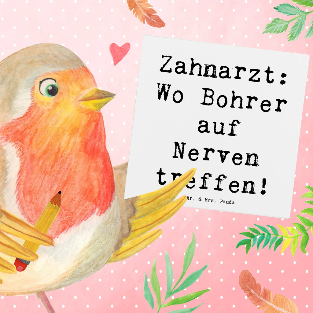 Deluxe Karte Spruch Zahnarzt Nerven Klappkarte, Hochzeitskarte, Karte, Hochwertige Klappkarte, Einladungskarte, Hochwertige Grußkarte, Grußkarte, Glückwunschkarte, Geburtstagskarte, Beruf, Ausbildung, Jubiläum, Abschied, Rente, Kollege, Kollegin, Geschenk, Schenken, Arbeitskollege, Mitarbeiter, Firma, Danke, Dankeschön