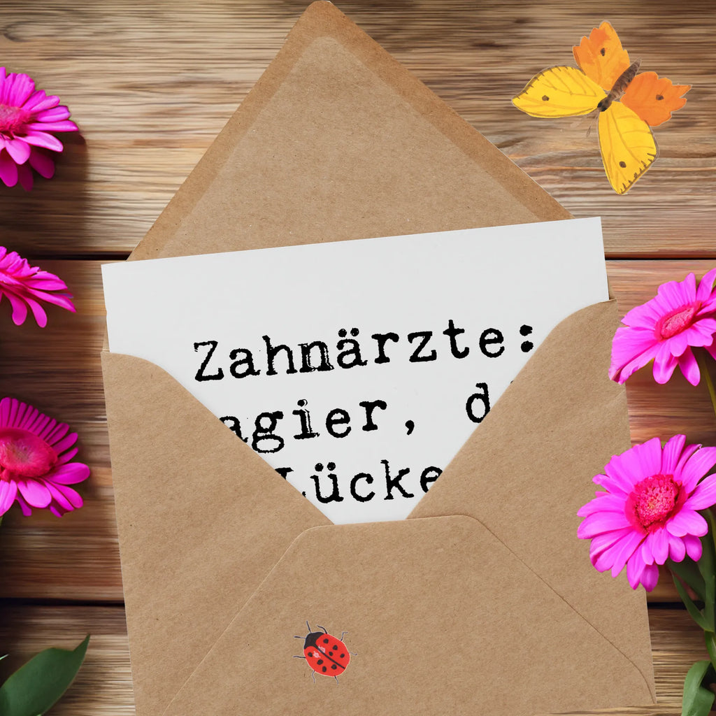 Deluxe Karte Spruch Zahnarzt Magier Karte, Hochzeitskarte, Hochwertige Klappkarte, Geburtstagskarte, Glückwunschkarte, Einladungskarte, Grußkarte, Hochwertige Grußkarte, Klappkarte, Beruf, Ausbildung, Jubiläum, Abschied, Rente, Kollege, Kollegin, Geschenk, Schenken, Arbeitskollege, Mitarbeiter, Firma, Danke, Dankeschön