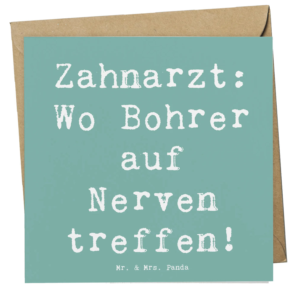Deluxe Karte Spruch Zahnarzt Nerven Klappkarte, Hochzeitskarte, Karte, Hochwertige Klappkarte, Einladungskarte, Hochwertige Grußkarte, Grußkarte, Glückwunschkarte, Geburtstagskarte, Beruf, Ausbildung, Jubiläum, Abschied, Rente, Kollege, Kollegin, Geschenk, Schenken, Arbeitskollege, Mitarbeiter, Firma, Danke, Dankeschön