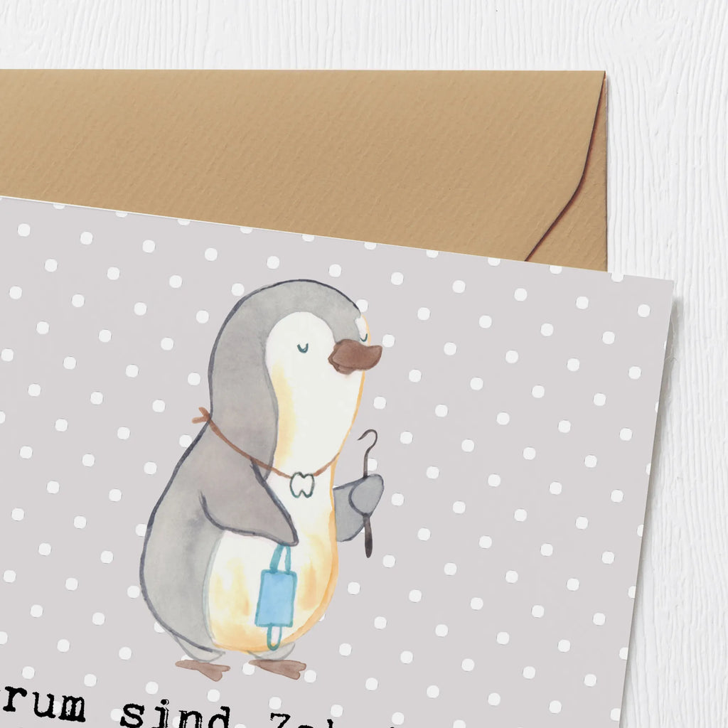 Deluxe Card Warum sind Zahnärzte so gute Detektive? Sie gehen jedem Fall auf den Zahn! Karte, Grußkarte, Glückwunschkarte, Klappkarte, Hochwertige Grußkarte, Hochwertige Klappkarte, Einladungskarte, Hochzeitskarte, Geburtstagskarte, Beruf, Ausbildung, Jubiläum, Abschied, Rente, Kollege, Kollegin, Geschenk, Schenken, Arbeitskollege, Mitarbeiter, Firma, Danke, Dankeschön