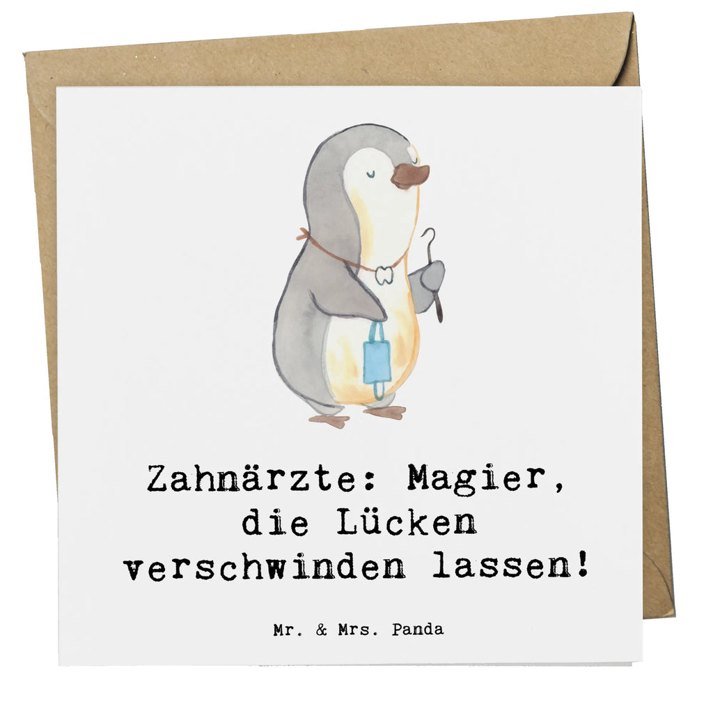 Deluxe Card Zahnärzte: Magier, die Lücken verschwinden lassen! Karte, Grußkarte, Geburtstagskarte, Hochwertige Klappkarte, Hochwertige Grußkarte, Klappkarte, Glückwunschkarte, Hochzeitskarte, Einladungskarte, Beruf, Ausbildung, Jubiläum, Abschied, Rente, Kollege, Kollegin, Geschenk, Schenken, Arbeitskollege, Mitarbeiter, Firma, Danke, Dankeschön