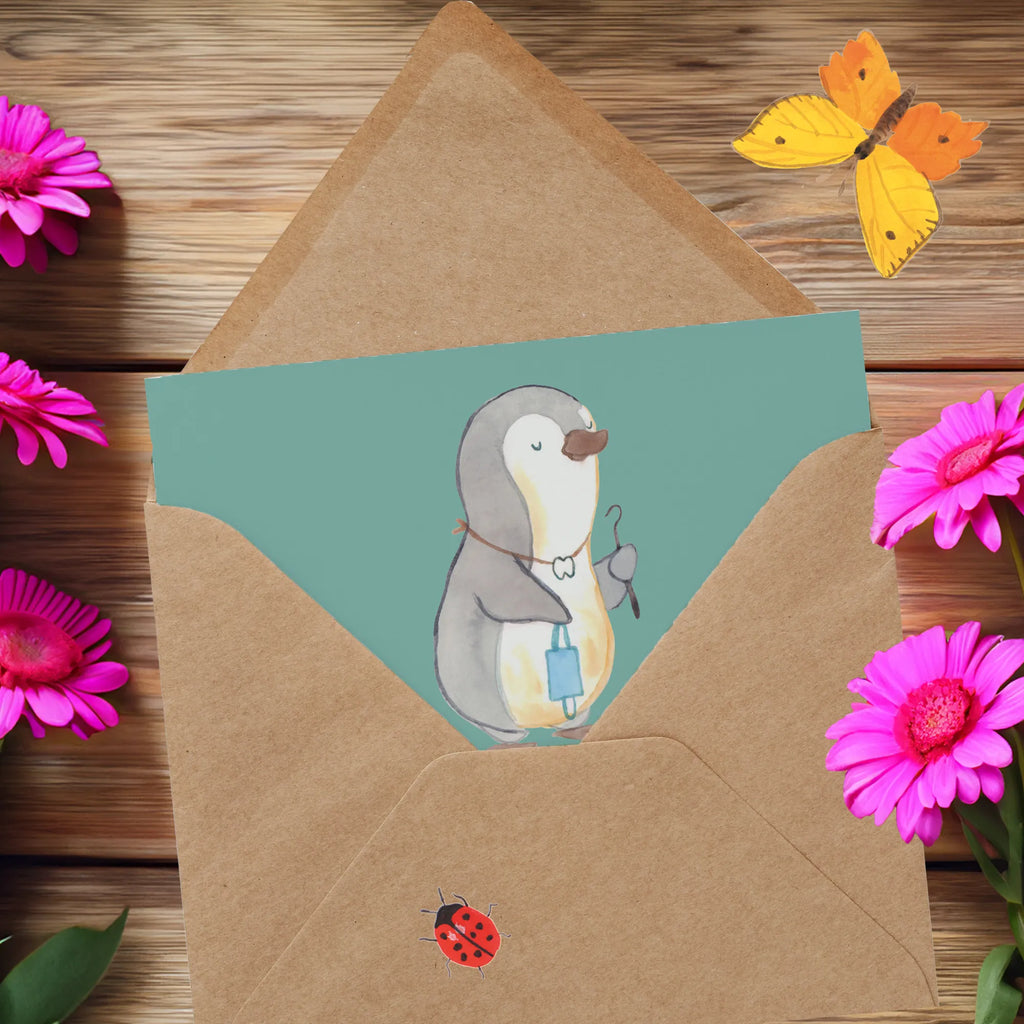 Deluxe Card Zahnärzte: Magier, die Lücken verschwinden lassen! Karte, Grußkarte, Geburtstagskarte, Hochwertige Klappkarte, Hochwertige Grußkarte, Klappkarte, Glückwunschkarte, Hochzeitskarte, Einladungskarte, Beruf, Ausbildung, Jubiläum, Abschied, Rente, Kollege, Kollegin, Geschenk, Schenken, Arbeitskollege, Mitarbeiter, Firma, Danke, Dankeschön