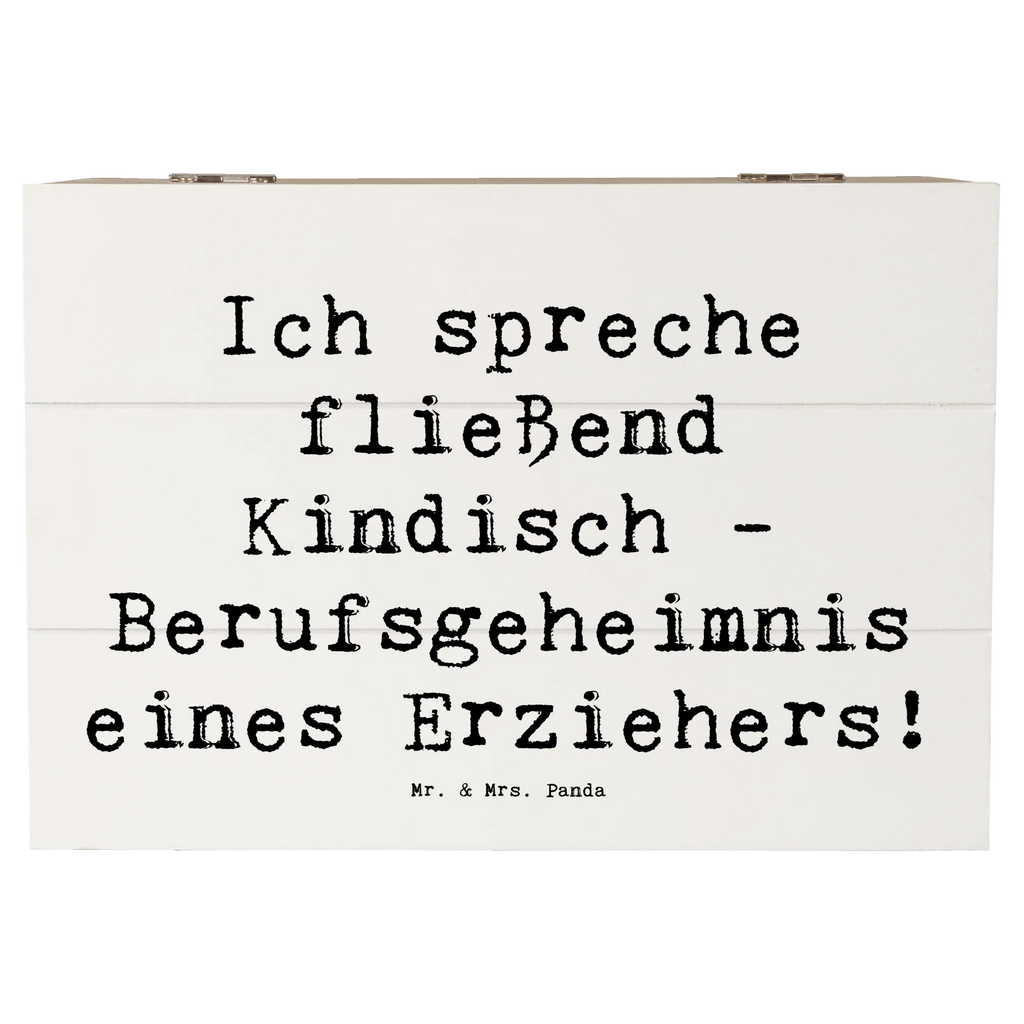 Holzkiste Spruch Erzieher Kindisch Geschenkbox, Geschenkdose, Erinnerungsbox, Kiste, Schatzkiste, Erinnerungskiste, XXL, Schatulle, Dekokiste, Aufbewahrungsbox, Holzkiste, Truhe, Beruf, Ausbildung, Jubiläum, Abschied, Rente, Kollege, Kollegin, Geschenk, Schenken, Arbeitskollege, Mitarbeiter, Firma, Danke, Dankeschön