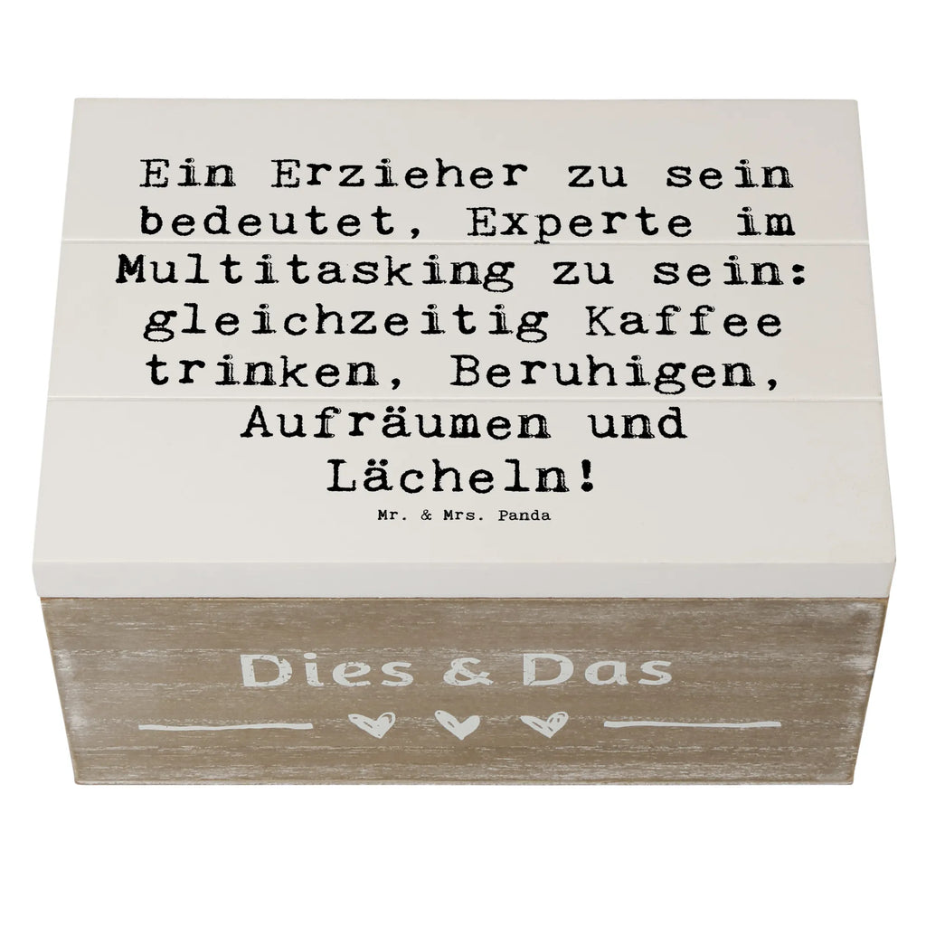 Holzkiste Spruch Multitasking Erzieher Schatulle, Kiste, Erinnerungsbox, Schatzkiste, Dekokiste, Aufbewahrungsbox, Truhe, Erinnerungskiste, XXL, Holzkiste, Geschenkdose, Geschenkbox, Beruf, Ausbildung, Jubiläum, Abschied, Rente, Kollege, Kollegin, Geschenk, Schenken, Arbeitskollege, Mitarbeiter, Firma, Danke, Dankeschön