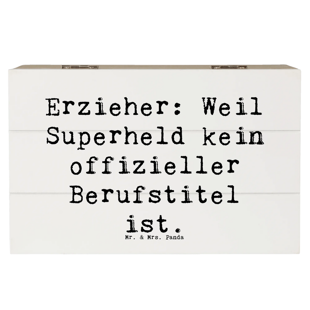 Holzkiste Spruch Erzieher Superheld Geschenkbox, Schatzkiste, Schatulle, Dekokiste, Geschenkdose, Erinnerungskiste, XXL, Holzkiste, Kiste, Erinnerungsbox, Truhe, Aufbewahrungsbox, Beruf, Ausbildung, Jubiläum, Abschied, Rente, Kollege, Kollegin, Geschenk, Schenken, Arbeitskollege, Mitarbeiter, Firma, Danke, Dankeschön