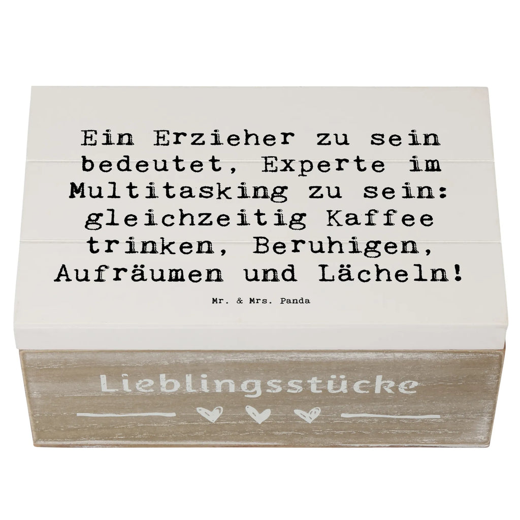 Holzkiste Spruch Multitasking Erzieher Schatulle, Kiste, Erinnerungsbox, Schatzkiste, Dekokiste, Aufbewahrungsbox, Truhe, Erinnerungskiste, XXL, Holzkiste, Geschenkdose, Geschenkbox, Beruf, Ausbildung, Jubiläum, Abschied, Rente, Kollege, Kollegin, Geschenk, Schenken, Arbeitskollege, Mitarbeiter, Firma, Danke, Dankeschön