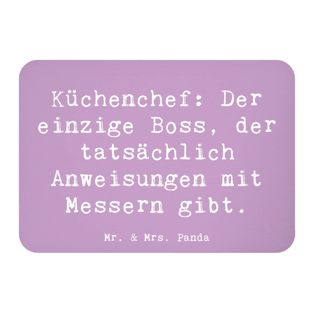 Magnet Saying Küchenchef: Der einzige Boss, der tatsächlich Anweisungen mit Messern gibt. Pinnwandmagnet, Motivmagnete, Kühlschrankmagnet, Kühlschrank Dekoration, Dekomagnet, Whiteboard Magnet, Souvenir Magnet, Notiz Magnet, Beruf, Ausbildung, Jubiläum, Abschied, Rente, Kollege, Kollegin, Geschenk, Schenken, Arbeitskollege, Mitarbeiter, Firma, Danke, Dankeschön