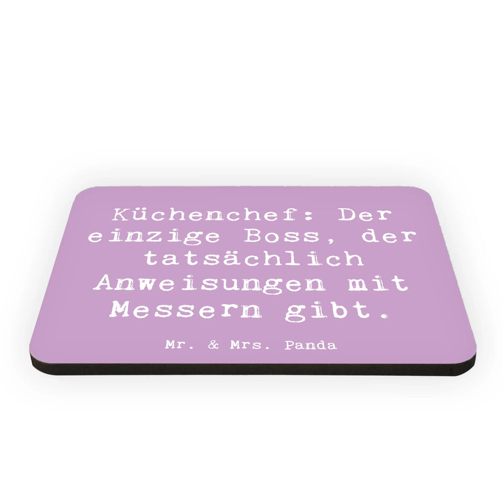 Magnet Saying Küchenchef: Der einzige Boss, der tatsächlich Anweisungen mit Messern gibt. Pinnwandmagnet, Motivmagnete, Kühlschrankmagnet, Kühlschrank Dekoration, Dekomagnet, Whiteboard Magnet, Souvenir Magnet, Notiz Magnet, Beruf, Ausbildung, Jubiläum, Abschied, Rente, Kollege, Kollegin, Geschenk, Schenken, Arbeitskollege, Mitarbeiter, Firma, Danke, Dankeschön