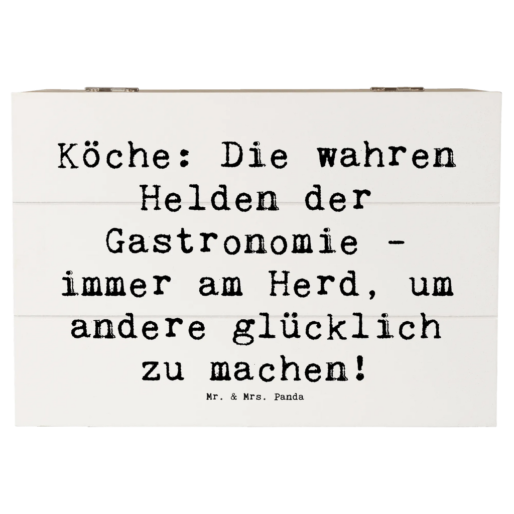 Wooden chest Saying Köche: Die wahren Helden der Gastronomie - immer am Herd, um andere glücklich zu machen! Schatulle, Dekokiste, Erinnerungskiste, Kiste, Erinnerungsbox, Geschenkbox, Truhe, XXL, Geschenkdose, Schatzkiste, Aufbewahrungsbox, Holzkiste, Beruf, Ausbildung, Jubiläum, Abschied, Rente, Kollege, Kollegin, Geschenk, Schenken, Arbeitskollege, Mitarbeiter, Firma, Danke, Dankeschön
