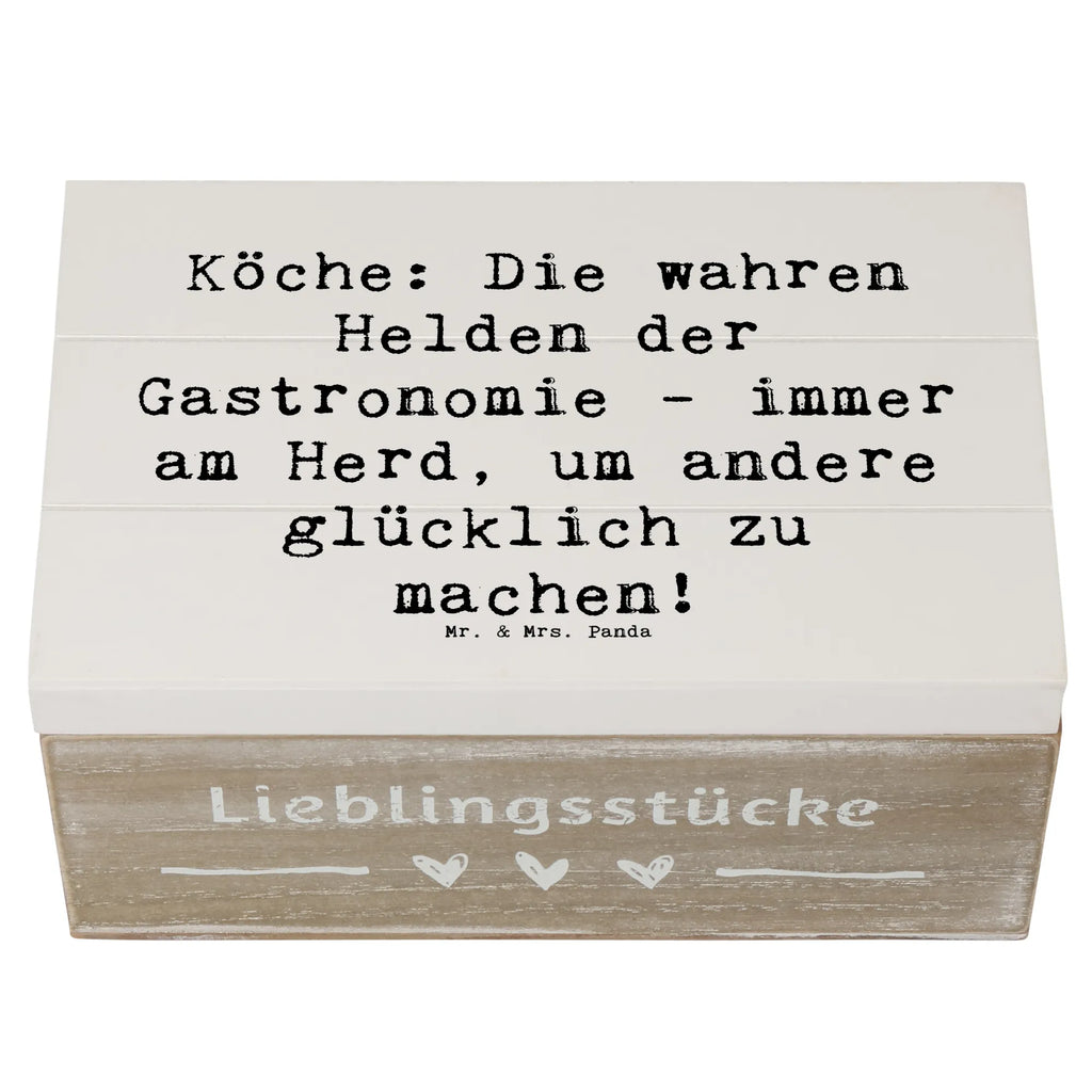 Wooden chest Saying Köche: Die wahren Helden der Gastronomie - immer am Herd, um andere glücklich zu machen! Schatulle, Dekokiste, Erinnerungskiste, Kiste, Erinnerungsbox, Geschenkbox, Truhe, XXL, Geschenkdose, Schatzkiste, Aufbewahrungsbox, Holzkiste, Beruf, Ausbildung, Jubiläum, Abschied, Rente, Kollege, Kollegin, Geschenk, Schenken, Arbeitskollege, Mitarbeiter, Firma, Danke, Dankeschön