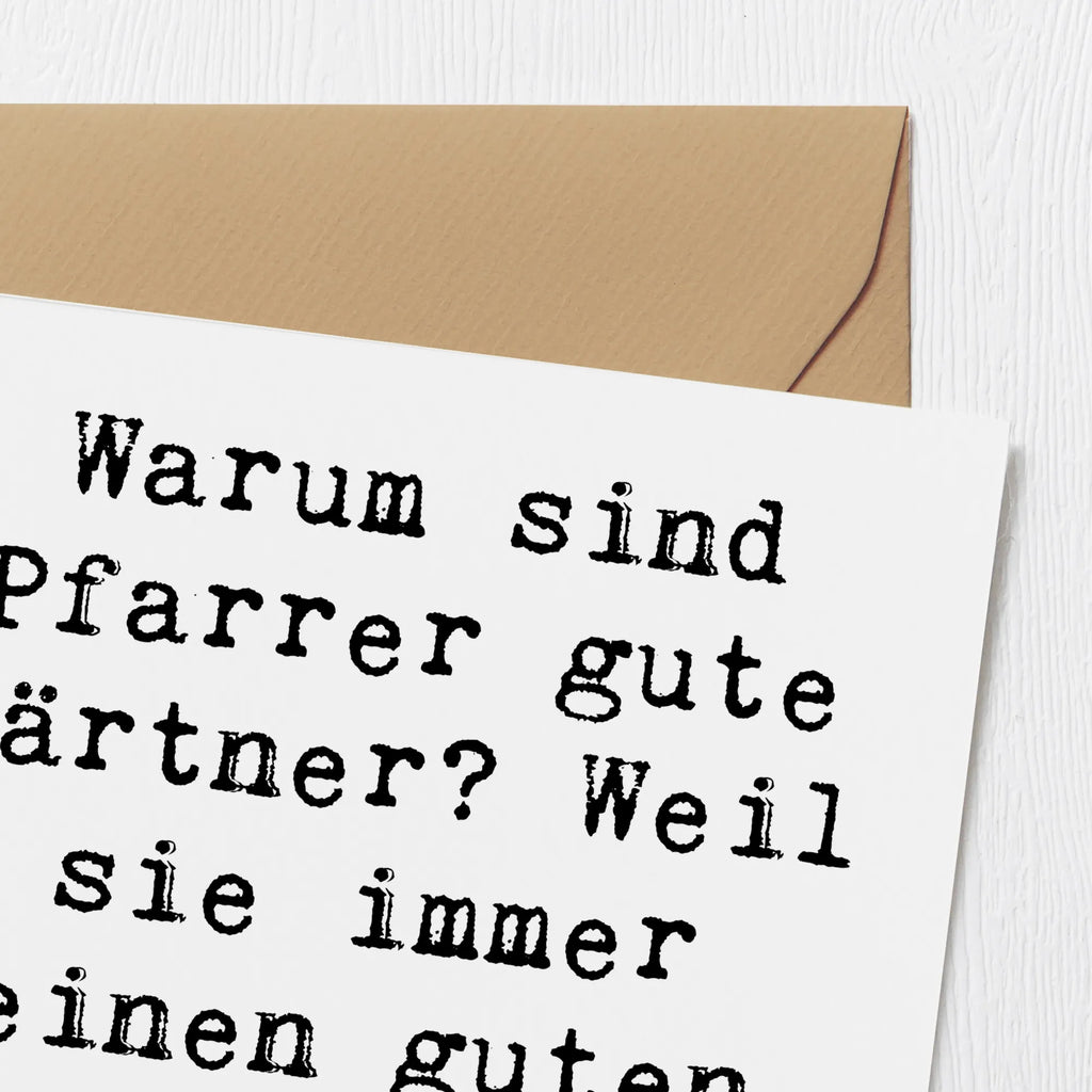 Deluxe Karte Spruch Pfarrer Gärtner Klappkarte, Geburtstagskarte, Hochzeitskarte, Einladungskarte, Karte, Glückwunschkarte, Hochwertige Klappkarte, Grußkarte, Hochwertige Grußkarte, Beruf, Ausbildung, Jubiläum, Abschied, Rente, Kollege, Kollegin, Geschenk, Schenken, Arbeitskollege, Mitarbeiter, Firma, Danke, Dankeschön