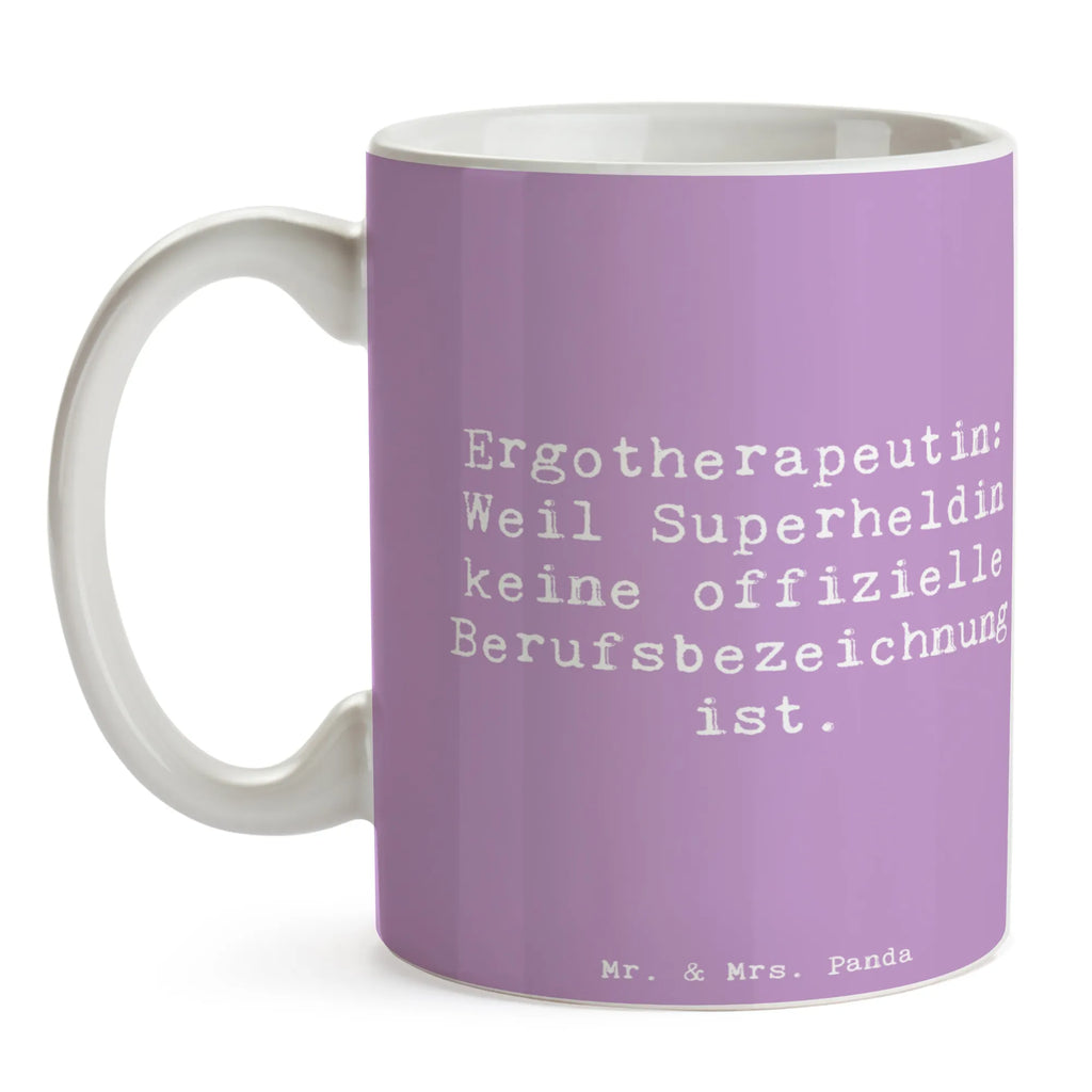 Tasse Spruch Ergotherapeutin Superheldin Tasse mit Motiven, Teetasse, Bürotasse, Kaffeetasse, Porzellantasse, Tasse mit Zitaten, Geschenktasse, Tasse, Keramiktasse, Beruf, Ausbildung, Jubiläum, Abschied, Rente, Kollege, Kollegin, Geschenk, Schenken, Arbeitskollege, Mitarbeiter, Firma, Danke, Dankeschön