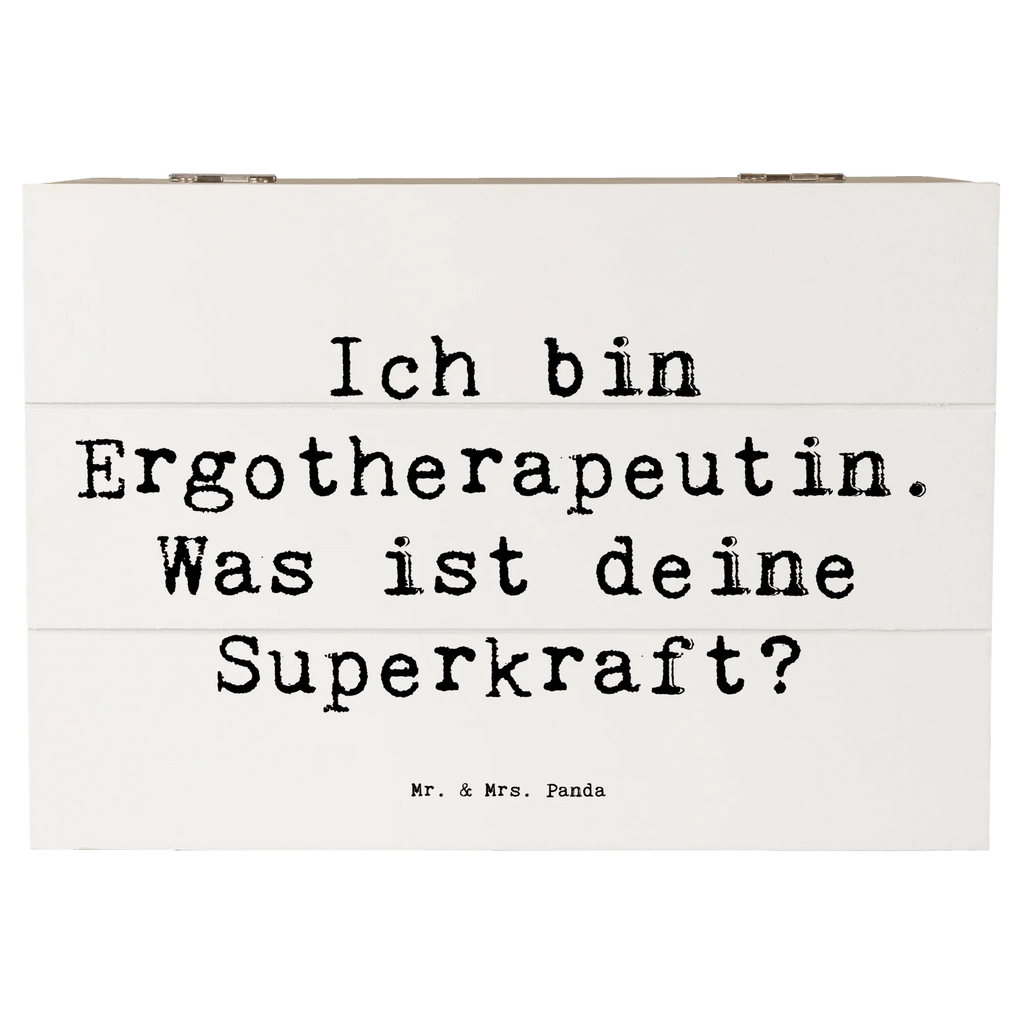 Holzkiste Spruch Super Ergotherapeutin Geschenkdose, XXL, Geschenkbox, Kiste, Aufbewahrungsbox, Schatzkiste, Erinnerungsbox, Truhe, Erinnerungskiste, Holzkiste, Schatulle, Dekokiste, Beruf, Ausbildung, Jubiläum, Abschied, Rente, Kollege, Kollegin, Geschenk, Schenken, Arbeitskollege, Mitarbeiter, Firma, Danke, Dankeschön