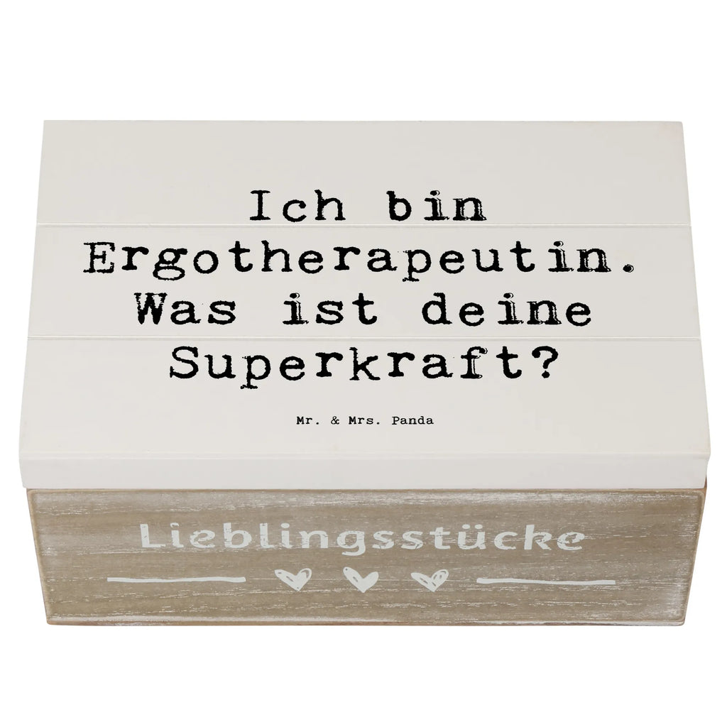 Holzkiste Spruch Super Ergotherapeutin Geschenkdose, XXL, Geschenkbox, Kiste, Aufbewahrungsbox, Schatzkiste, Erinnerungsbox, Truhe, Erinnerungskiste, Holzkiste, Schatulle, Dekokiste, Beruf, Ausbildung, Jubiläum, Abschied, Rente, Kollege, Kollegin, Geschenk, Schenken, Arbeitskollege, Mitarbeiter, Firma, Danke, Dankeschön