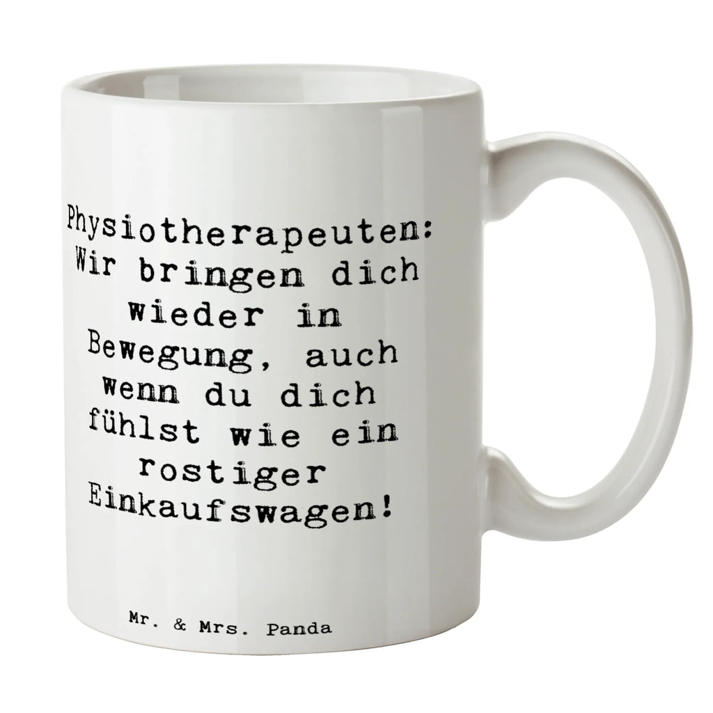 Tasse Spruch Physiotherapeut Bewegung Keramiktasse, Geschenktasse, Teetasse, Porzellantasse, Bürotasse, Tasse mit Motiven, Kaffeetasse, Tasse mit Zitaten, Tasse, Beruf, Ausbildung, Jubiläum, Abschied, Rente, Kollege, Kollegin, Geschenk, Schenken, Arbeitskollege, Mitarbeiter, Firma, Danke, Dankeschön