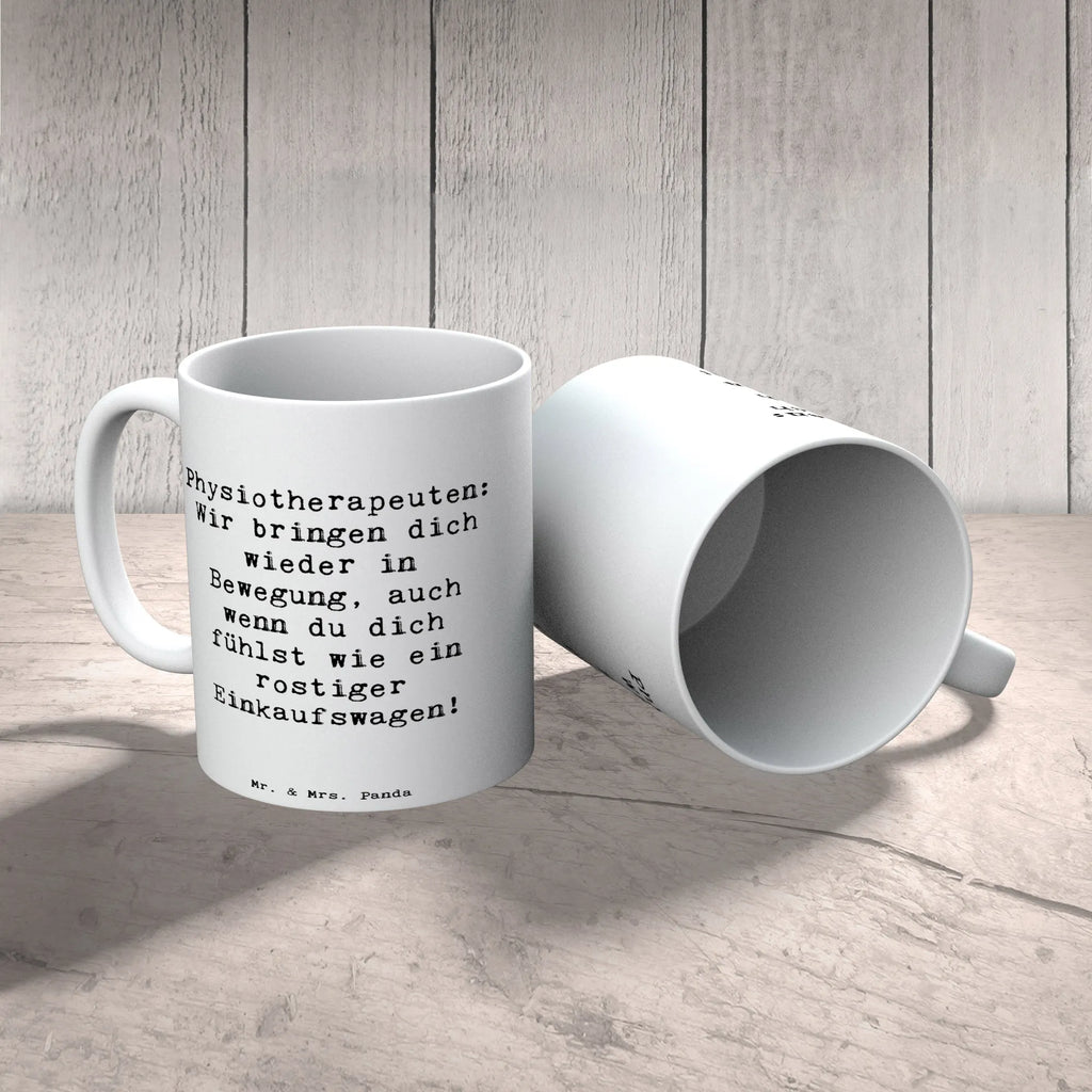 Tasse Spruch Physiotherapeut Bewegung Keramiktasse, Geschenktasse, Teetasse, Porzellantasse, Bürotasse, Tasse mit Motiven, Kaffeetasse, Tasse mit Zitaten, Tasse, Beruf, Ausbildung, Jubiläum, Abschied, Rente, Kollege, Kollegin, Geschenk, Schenken, Arbeitskollege, Mitarbeiter, Firma, Danke, Dankeschön