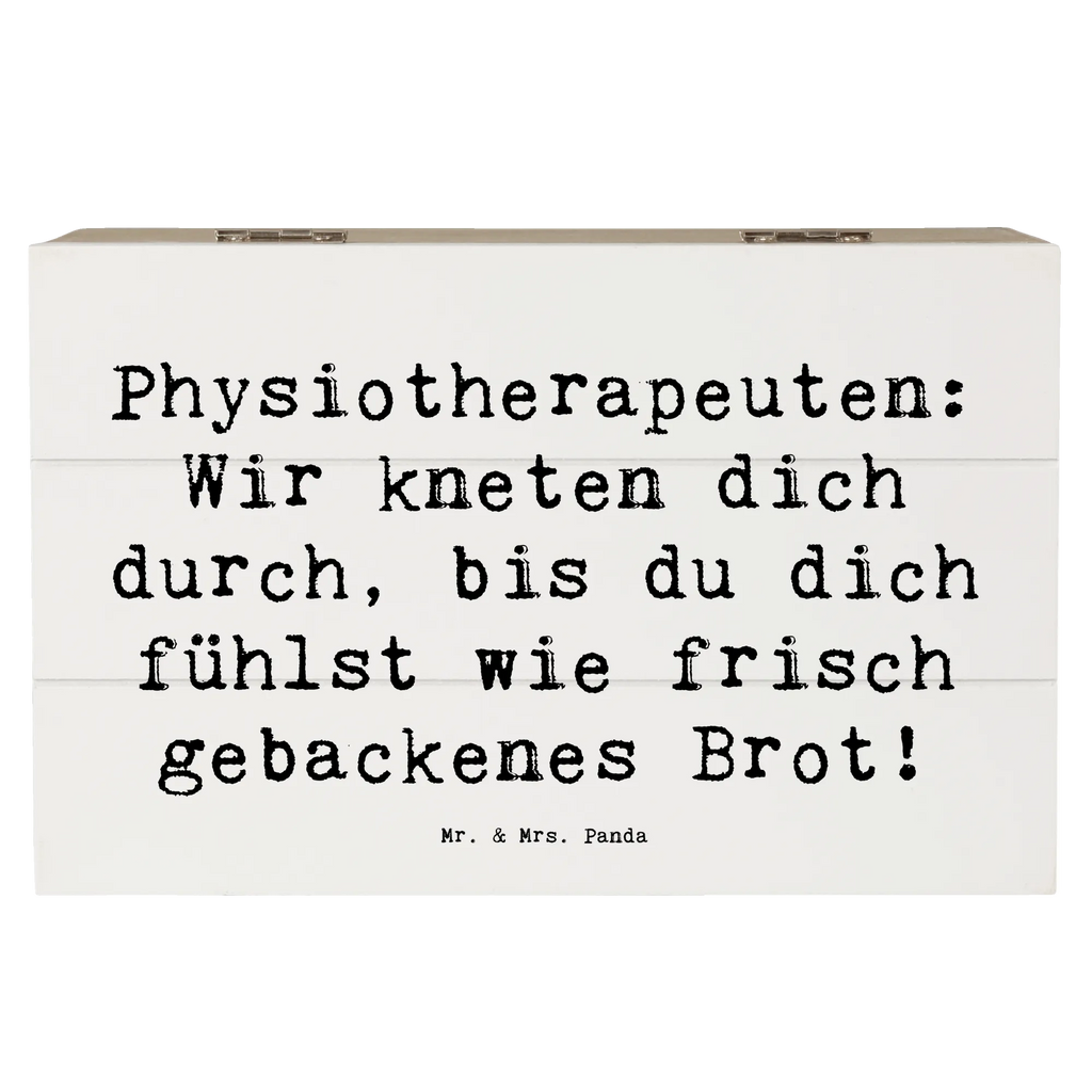 Wooden chest Saying Physiotherapeuten: Wir kneten dich durch, bis du dich fühlst wie frisch gebackenes Brot! Erinnerungskiste, Schatzkiste, Aufbewahrungsbox, Geschenkdose, Dekokiste, Schatulle, Kiste, Geschenkbox, Truhe, Erinnerungsbox, Holzkiste, XXL, Beruf, Ausbildung, Jubiläum, Abschied, Rente, Kollege, Kollegin, Geschenk, Schenken, Arbeitskollege, Mitarbeiter, Firma, Danke, Dankeschön