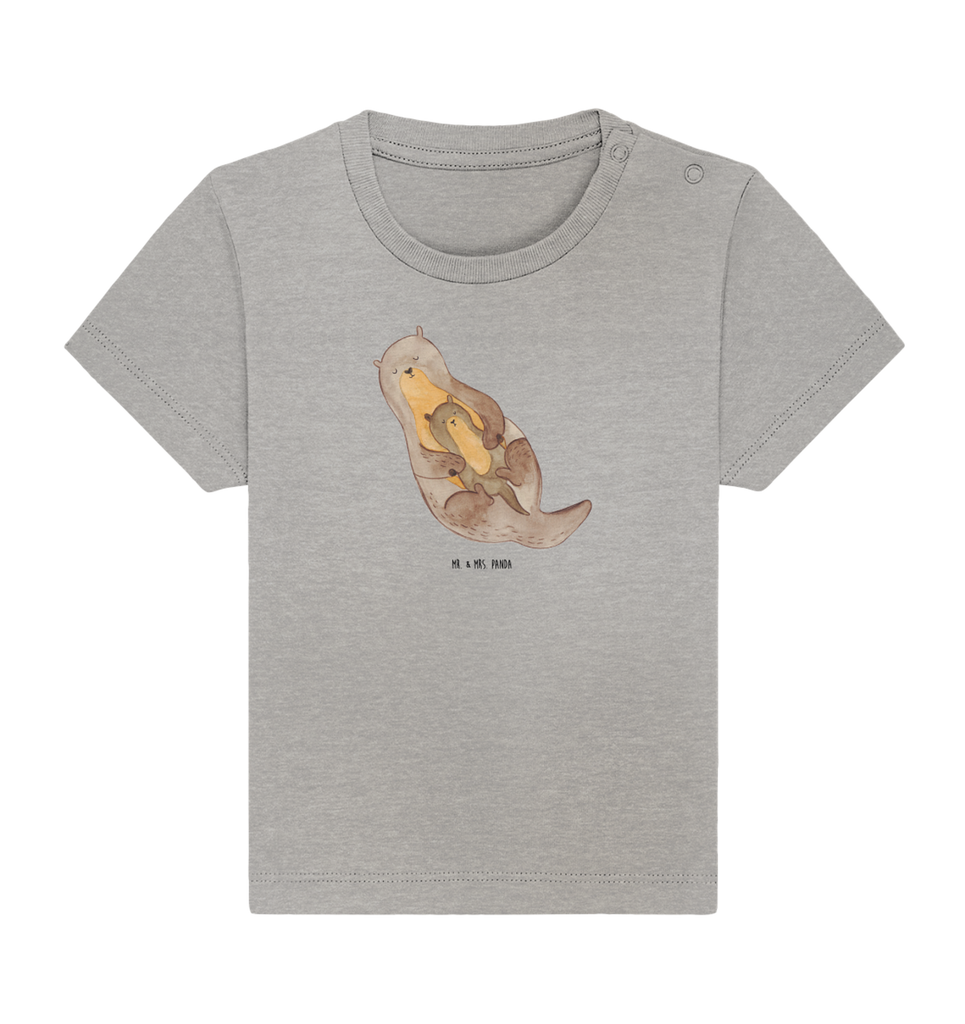 Organic Baby Shirt Otter Kind Baby T-Shirt, Jungen Baby T-Shirt, Mädchen Baby T-Shirt, Shirt, Otter, Fischotter, Seeotter, Otter Seeotter See Otter