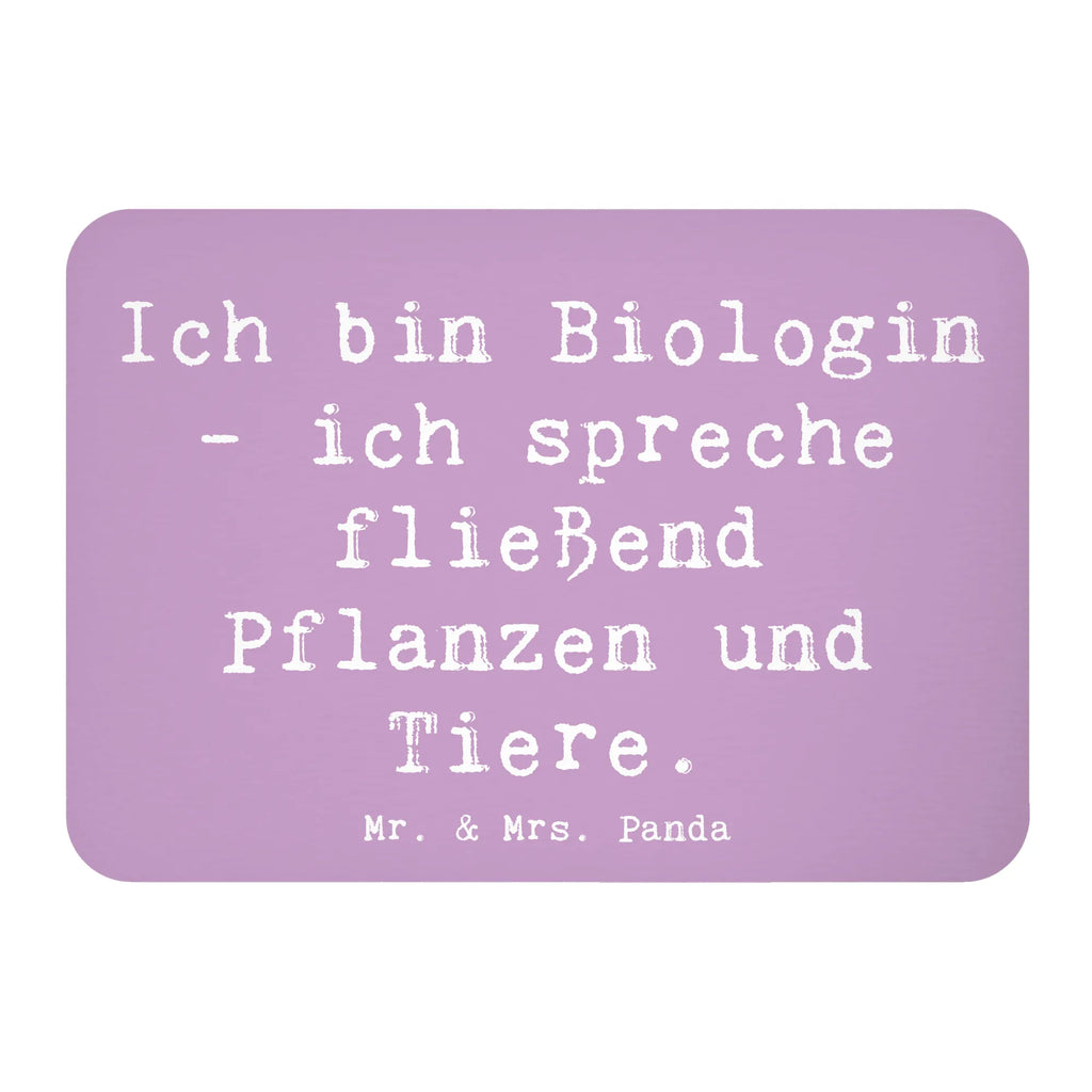 Magnet Saying Ich bin Biologin - ich spreche fließend Pflanzen und Tiere. Souvenir Magnet, Pinnwandmagnet, Kühlschrankmagnet, Notiz Magnet, Whiteboard Magnet, Dekomagnet, Kühlschrank Dekoration, Motivmagnete, Beruf, Ausbildung, Jubiläum, Abschied, Rente, Kollege, Kollegin, Geschenk, Schenken, Arbeitskollege, Mitarbeiter, Firma, Danke, Dankeschön