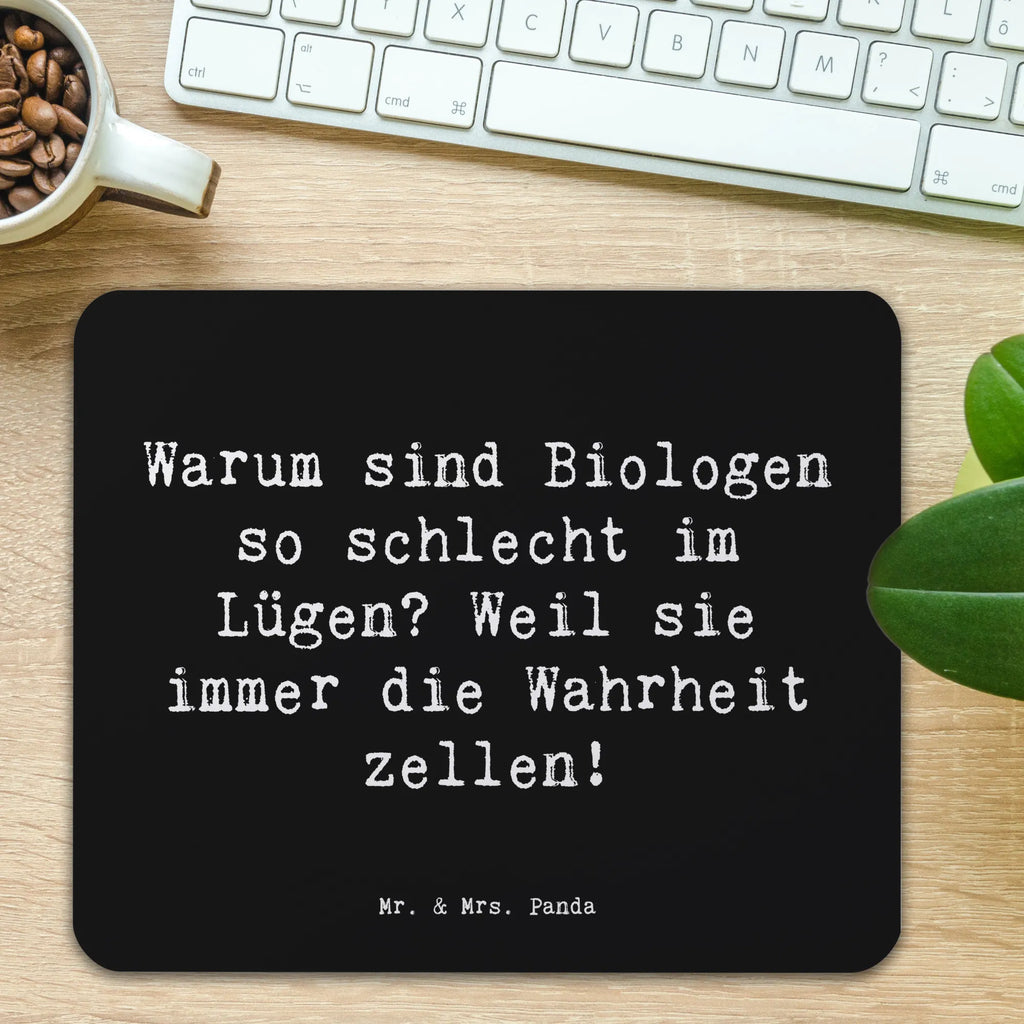 Mouse mat Saying Warum sind Biologen so schlecht im Lügen? Weil sie immer die Wahrheit zellen! Mauspad, Mauspad Büro, Mousepad, Mausunterlage, PC Zubehör, Arbeitszimmer, Büroausstattung, Computer zubehör, Einzigartiges Mauspad, Designer Mauspad, Beruf, Ausbildung, Jubiläum, Abschied, Rente, Kollege, Kollegin, Geschenk, Schenken, Arbeitskollege, Mitarbeiter, Firma, Danke, Dankeschön