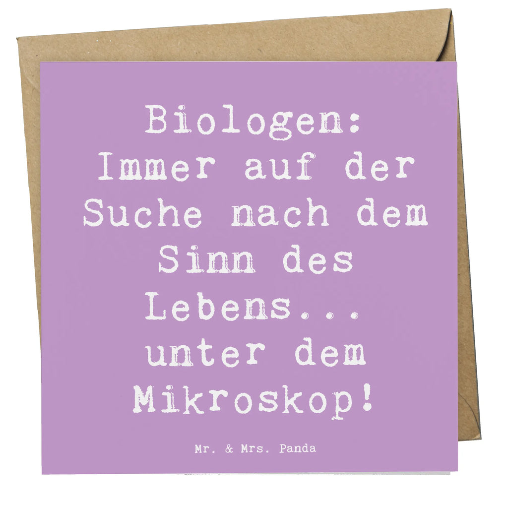 Deluxe Karte Spruch Biologin Mikroskop Karte, Einladungskarte, Klappkarte, Grußkarte, Hochzeitskarte, Glückwunschkarte, Hochwertige Grußkarte, Geburtstagskarte, Hochwertige Klappkarte, Beruf, Ausbildung, Jubiläum, Abschied, Rente, Kollege, Kollegin, Geschenk, Schenken, Arbeitskollege, Mitarbeiter, Firma, Danke, Dankeschön