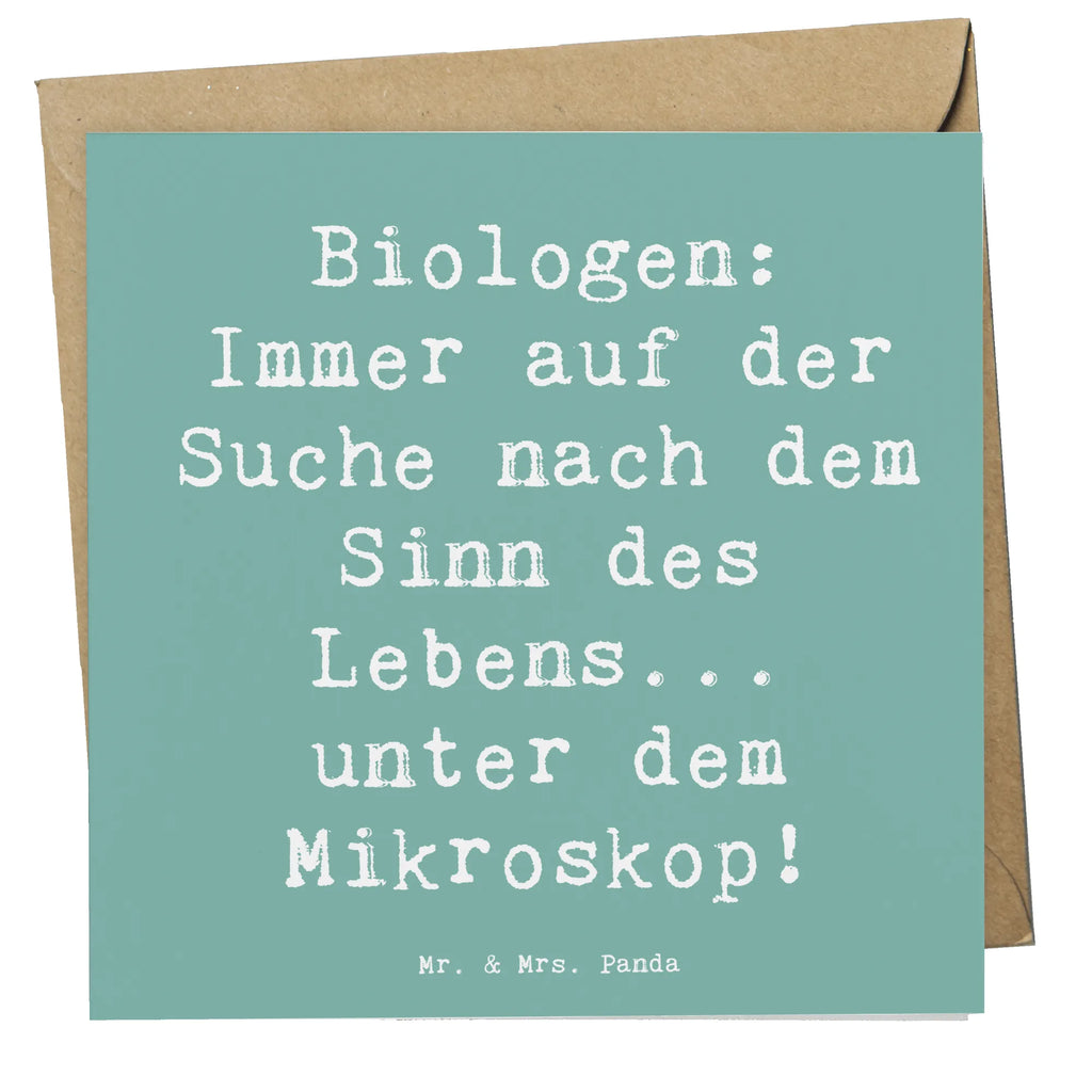 Deluxe Karte Spruch Biologin Mikroskop Karte, Einladungskarte, Klappkarte, Grußkarte, Hochzeitskarte, Glückwunschkarte, Hochwertige Grußkarte, Geburtstagskarte, Hochwertige Klappkarte, Beruf, Ausbildung, Jubiläum, Abschied, Rente, Kollege, Kollegin, Geschenk, Schenken, Arbeitskollege, Mitarbeiter, Firma, Danke, Dankeschön