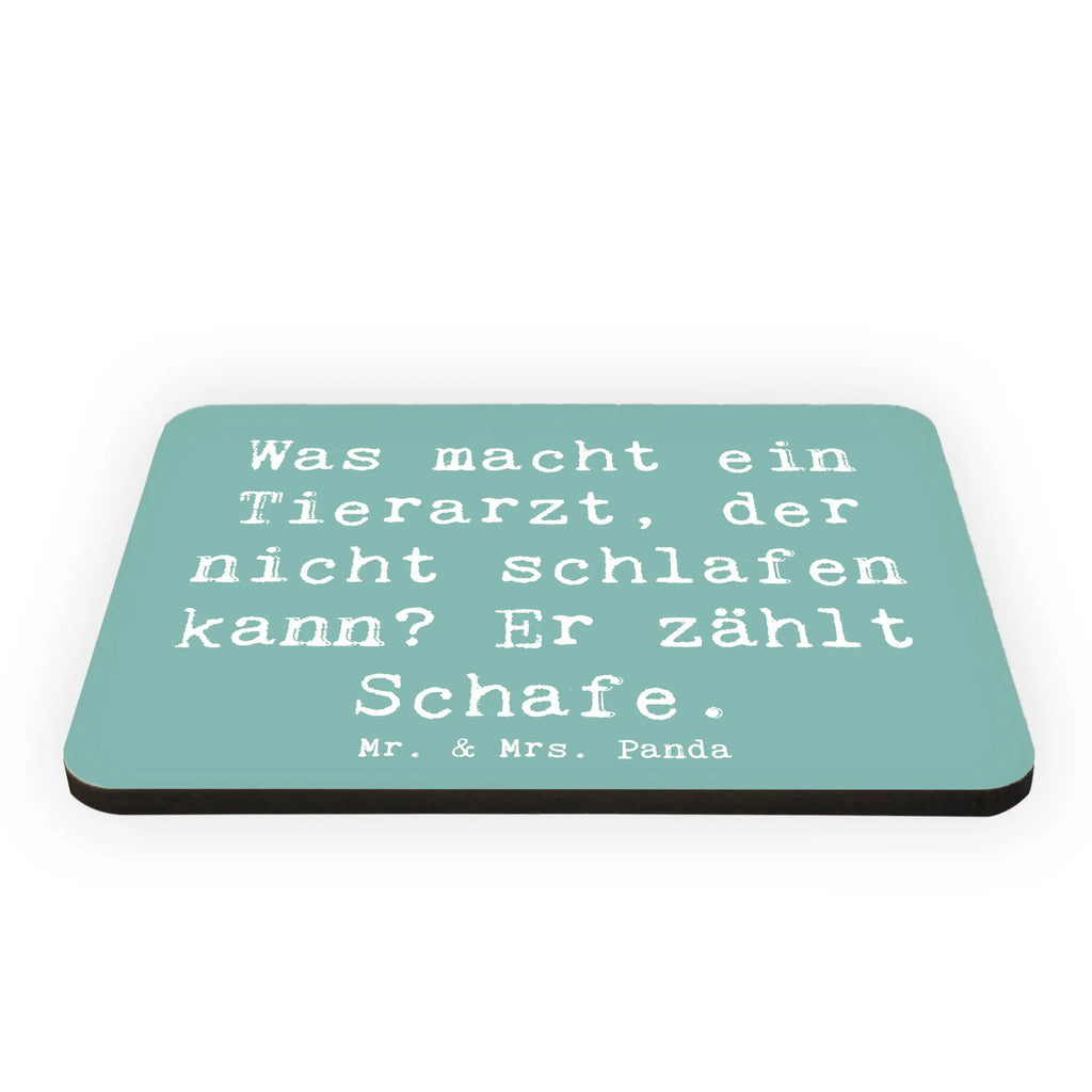 Magnet Saying Was macht ein Tierarzt, der nicht schlafen kann? Er zählt Schafe. Dekomagnet, Notiz Magnet, Kühlschrankmagnet, Souvenir Magnet, Pinnwandmagnet, Motivmagnete, Whiteboard Magnet, Kühlschrank Dekoration, Beruf, Ausbildung, Jubiläum, Abschied, Rente, Kollege, Kollegin, Geschenk, Schenken, Arbeitskollege, Mitarbeiter, Firma, Danke, Dankeschön