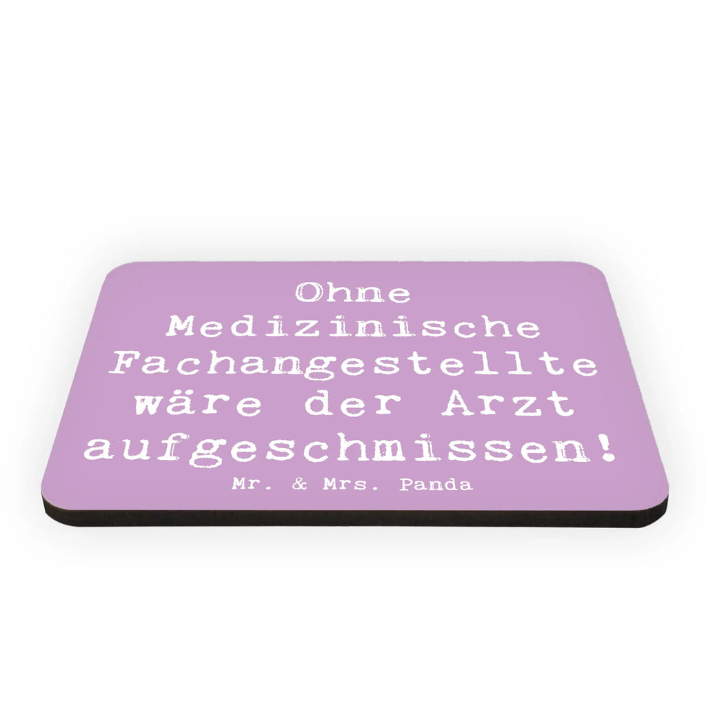 Magnet Saying Ohne Medizinische Fachangestellte wäre der Arzt aufgeschmissen! Souvenir Magnet, Notiz Magnet, Kühlschrankmagnet, Pinnwandmagnet, Motivmagnete, Whiteboard Magnet, Kühlschrank Dekoration, Dekomagnet, Beruf, Ausbildung, Jubiläum, Abschied, Rente, Kollege, Kollegin, Geschenk, Schenken, Arbeitskollege, Mitarbeiter, Firma, Danke, Dankeschön