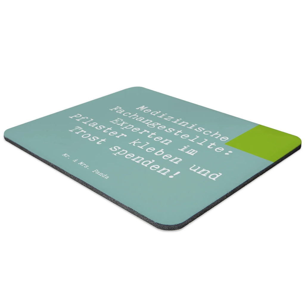 Mouse mat Saying Medizinische Fachangestellte: Experten im Pflaster kleben und Trost spenden! Büroausstattung, Computer zubehör, Mauspad, Designer Mauspad, Mousepad, Arbeitszimmer, Mauspad Büro, PC Zubehör, Mausunterlage, Einzigartiges Mauspad, Beruf, Ausbildung, Jubiläum, Abschied, Rente, Kollege, Kollegin, Geschenk, Schenken, Arbeitskollege, Mitarbeiter, Firma, Danke, Dankeschön