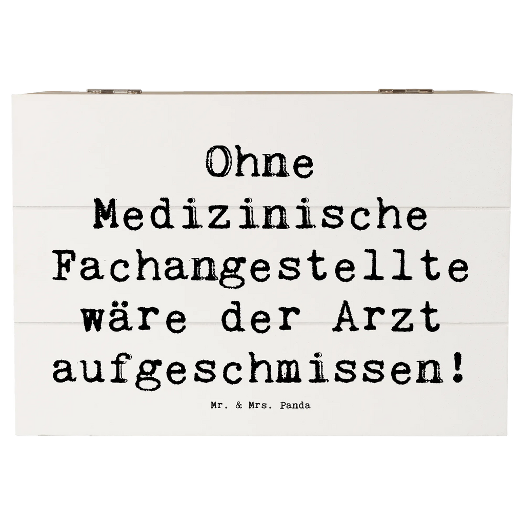 Holzkiste Spruch Ohne Medizinische Fachangestellte wäre der Arzt aufgeschmissen! Erinnerungsbox, XXL, Kiste, Geschenkbox, Geschenkdose, Erinnerungskiste, Truhe, Dekokiste, Holzkiste, Aufbewahrungsbox, Schatulle, Schatzkiste, Beruf, Ausbildung, Jubiläum, Abschied, Rente, Kollege, Kollegin, Geschenk, Schenken, Arbeitskollege, Mitarbeiter, Firma, Danke, Dankeschön