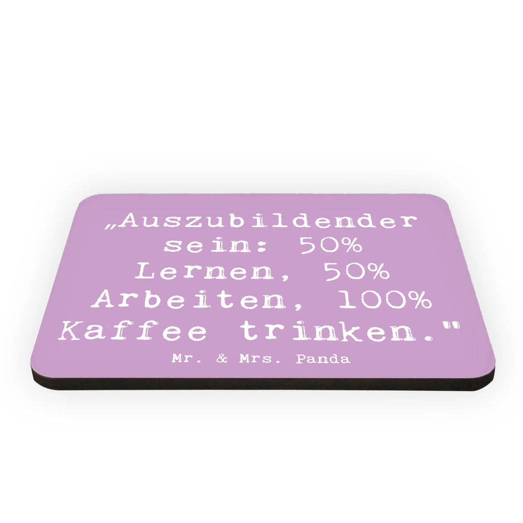 Magnet Saying „Auszubildender sein: 50% Lernen, 50% Arbeiten, 100% Kaffee trinken.“ Motivmagnete, Notiz Magnet, Souvenir Magnet, Dekomagnet, Pinnwandmagnet, Kühlschrankmagnet, Whiteboard Magnet, Kühlschrank Dekoration, Beruf, Ausbildung, Jubiläum, Abschied, Rente, Kollege, Kollegin, Geschenk, Schenken, Arbeitskollege, Mitarbeiter, Firma, Danke, Dankeschön