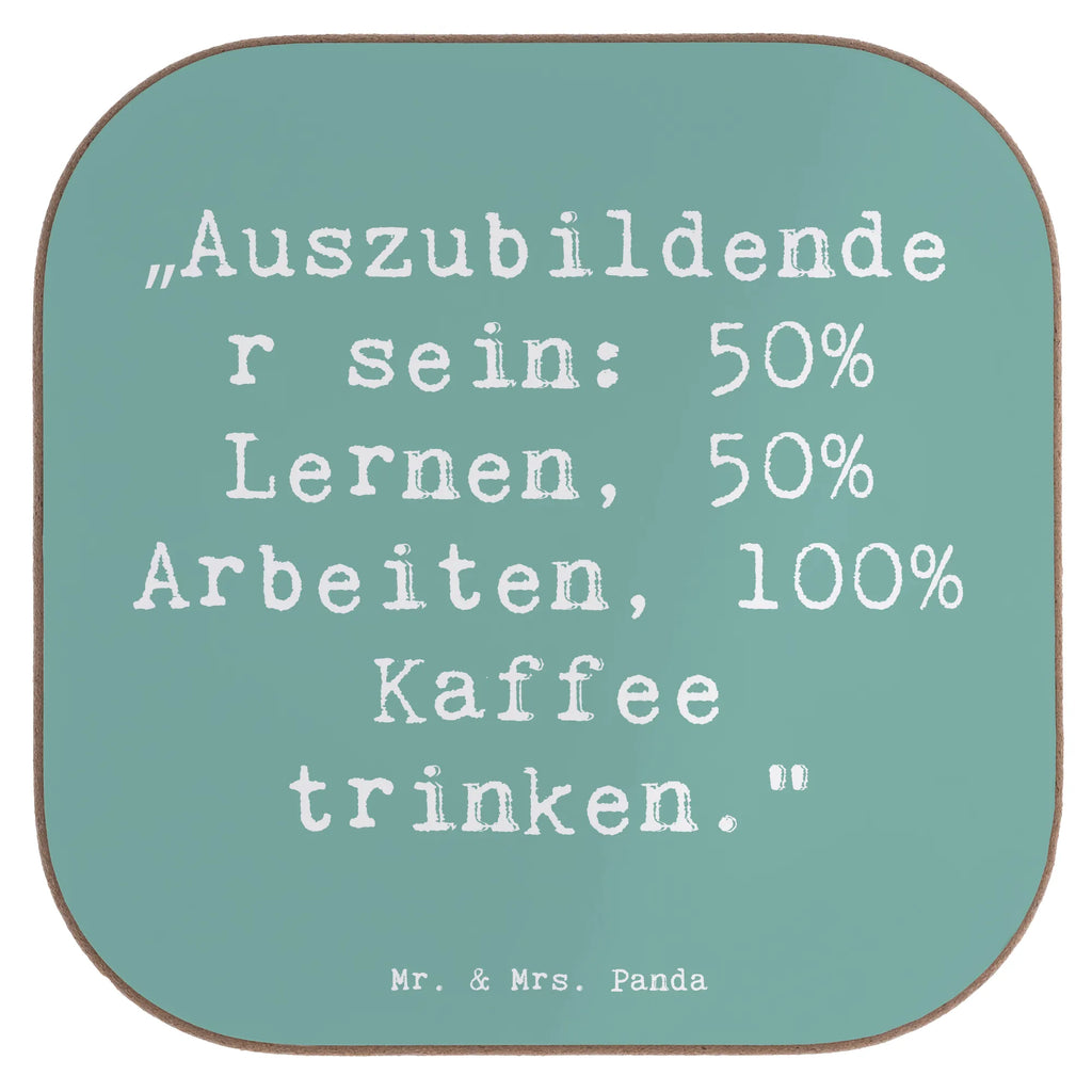 Square coaster Saying „Auszubildender sein: 50% Lernen, 50% Arbeiten, 100% Kaffee trinken.“ Untersetzer, Holzuntersetzer, Glasuntersetzer, Korkuntersetzer, Getränkeuntersetzer, Untersetzer Design, Untersetzer für Gläser, Bierdeckel, Untersetzer Gläser, Tassen Untersetzer, Untersetzer Holz, Untersetzer aus Holz, Beruf, Ausbildung, Jubiläum, Abschied, Rente, Kollege, Kollegin, Geschenk, Schenken, Arbeitskollege, Mitarbeiter, Firma, Danke, Dankeschön