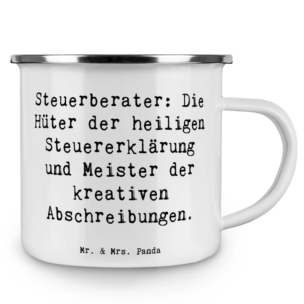 Enamel camping mug Saying Steuerberater: Die Hüter der heiligen Steuererklärung und Meister der kreativen Abschreibungen. Campingbecher, Emaille Tassen, Tasse Emaille, Blechtassen, Blechtasse, Tasse Camping, Emaille Tasse Camping, Camping Tassen Emaille, Emailletasse, Camping Becher, Metall Tasse, Emaille Tasse, Outdoor Becher, Camping Tasse Metall, Trinkbecher, Emaille Trinkbecher, Campingtassen, Campingtasse, Blechtasse Outdoor, Camping Tassen, Camping Becher Edelstahl, Emaille Becher Camping, Emaille Campingbecher, Edelstahl Trinkbecher, Kaffee Blechtasse, Emaille Becher, Camping Tasse Emaille, Outdoor Tasse, Metalltasse, Metalltasse für Camping, Beruf, Ausbildung, Jubiläum, Abschied, Rente, Kollege, Kollegin, Geschenk, Schenken, Arbeitskollege, Mitarbeiter, Firma, Danke, Dankeschön